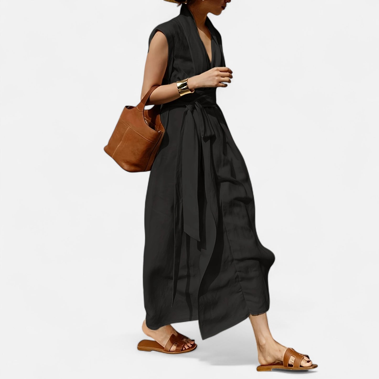 Dorevelle | Women’s Sleeveless Dress – Heritage Linen Style