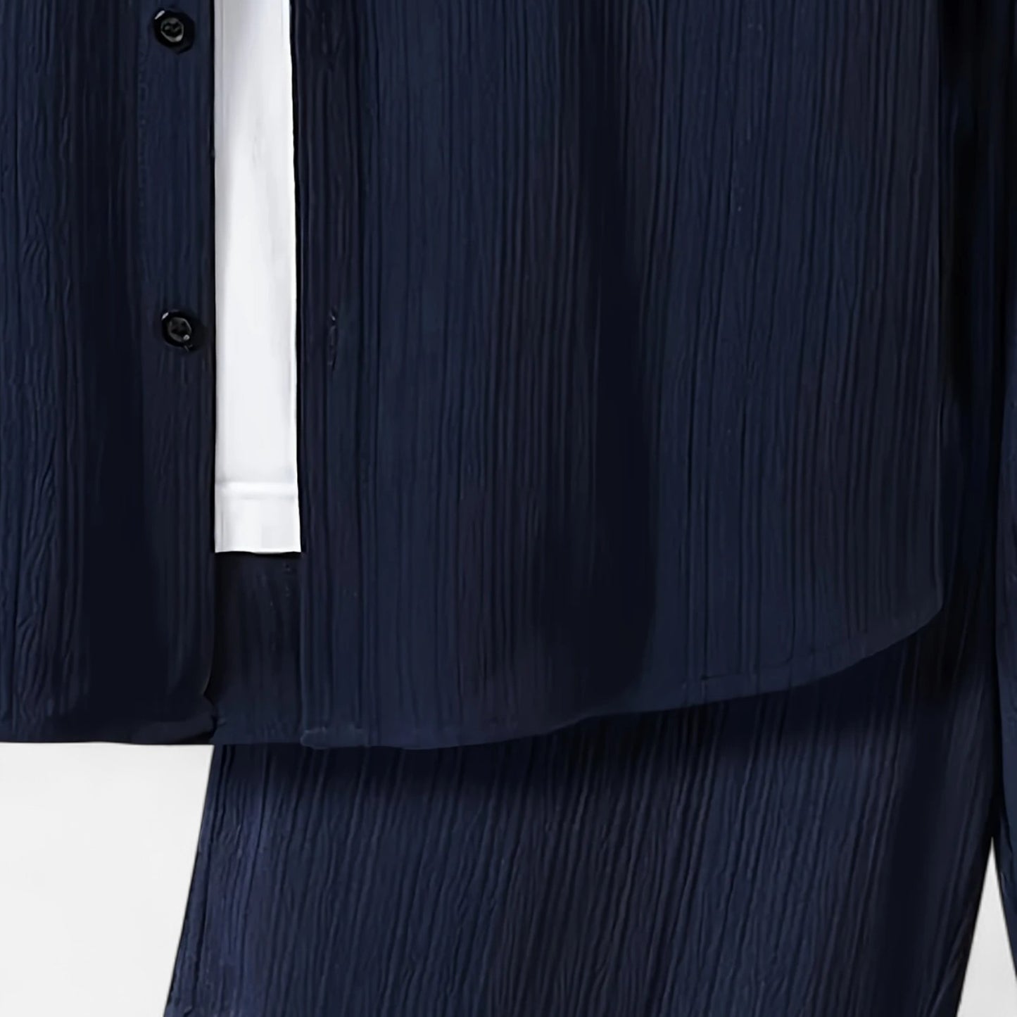 Dorevelle | Men’s Linen Set – Riviera Button-Up Ease