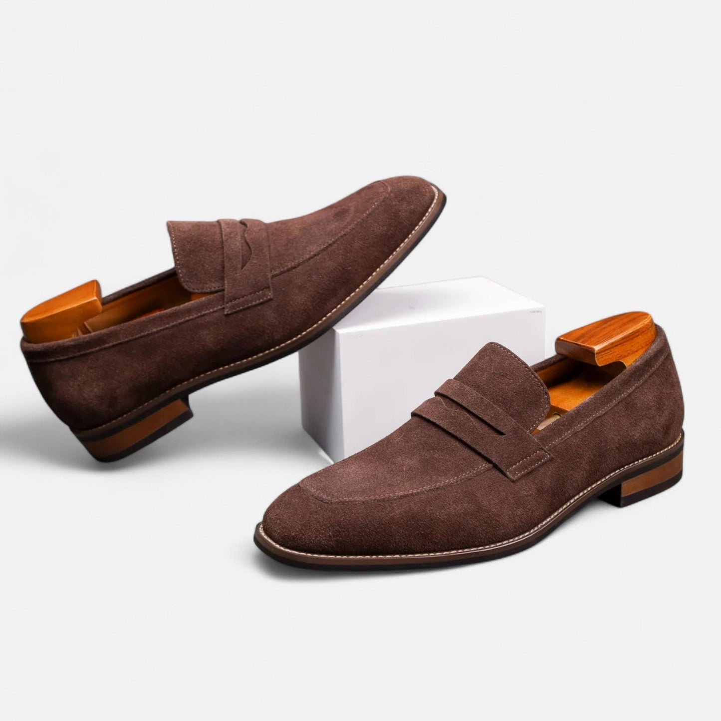 Dorevelle | Men’s Classic Comfort Penny Loafers