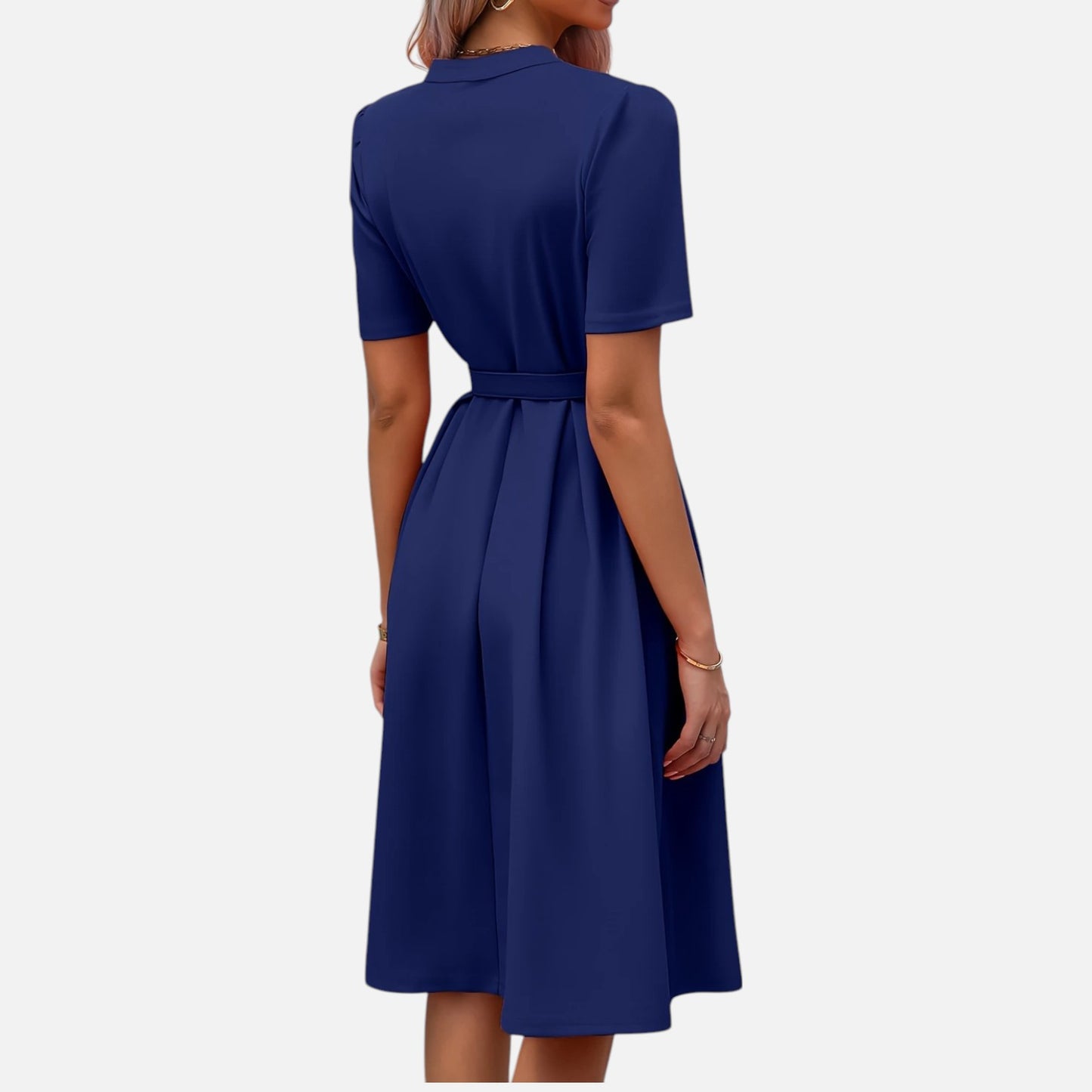 Dorevelle | Women’s V-Neck Dress – Countryside Midi Grace