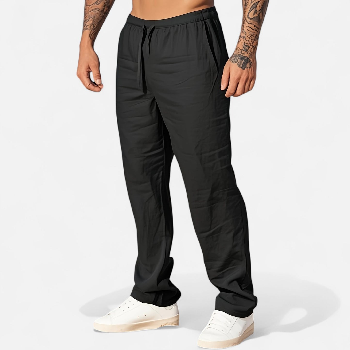 Dorevelle | Men’s Linen Trousers – Heritage Relaxed Cut