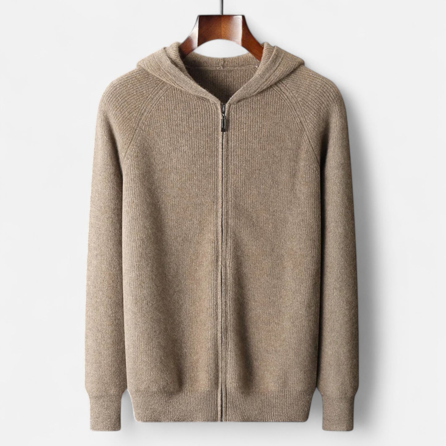 Dorevelle | Men’s Zipped Hoodie – Heritage Merino Knitwear