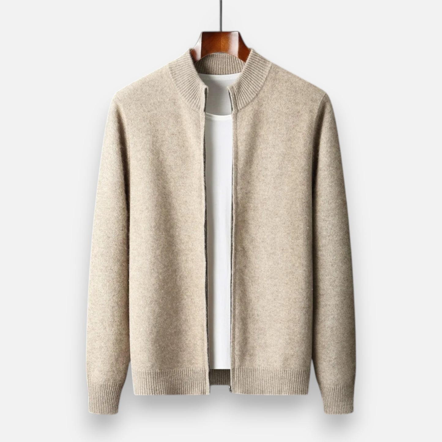 Dorevelle | Men’s Zipped Sweater – Heritage Merino Knit