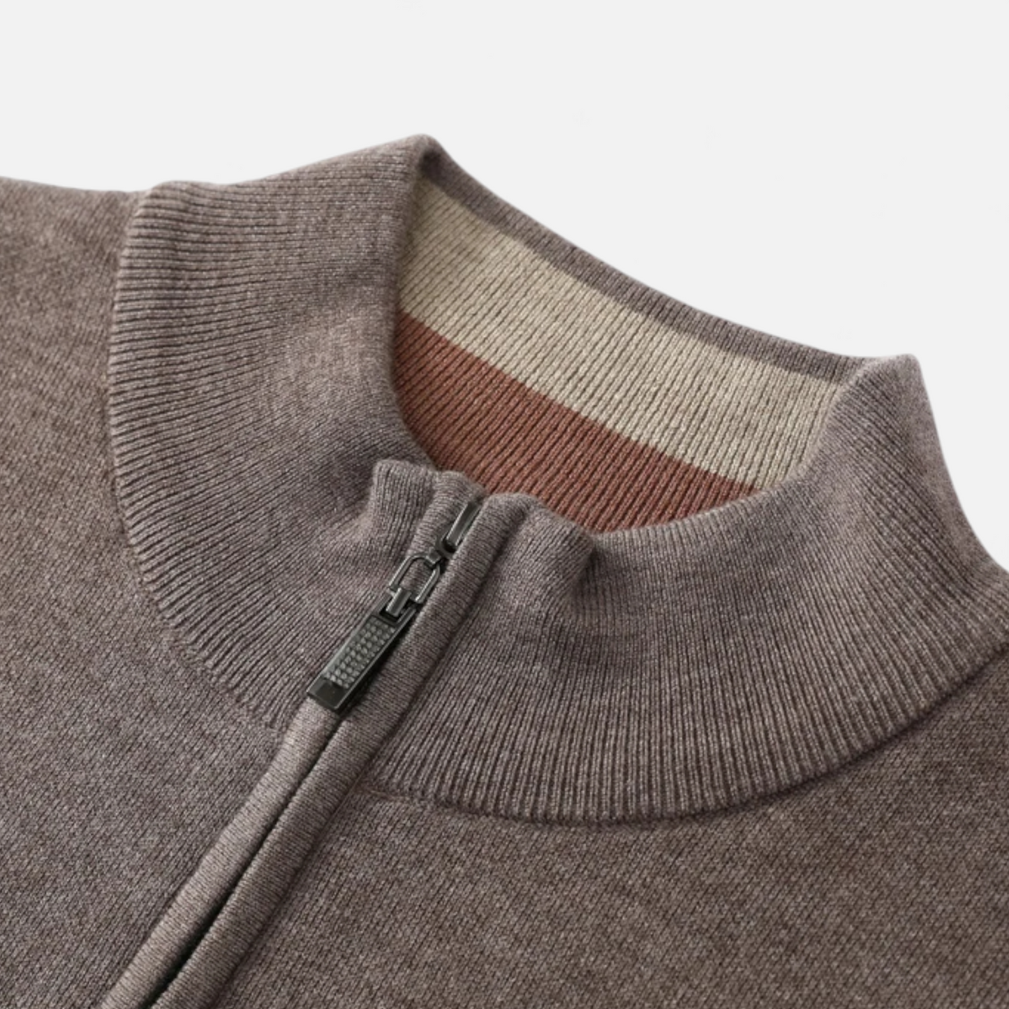 Dorevelle | Men’s Merino Wool Sweater – Half-Zip Heritage Style