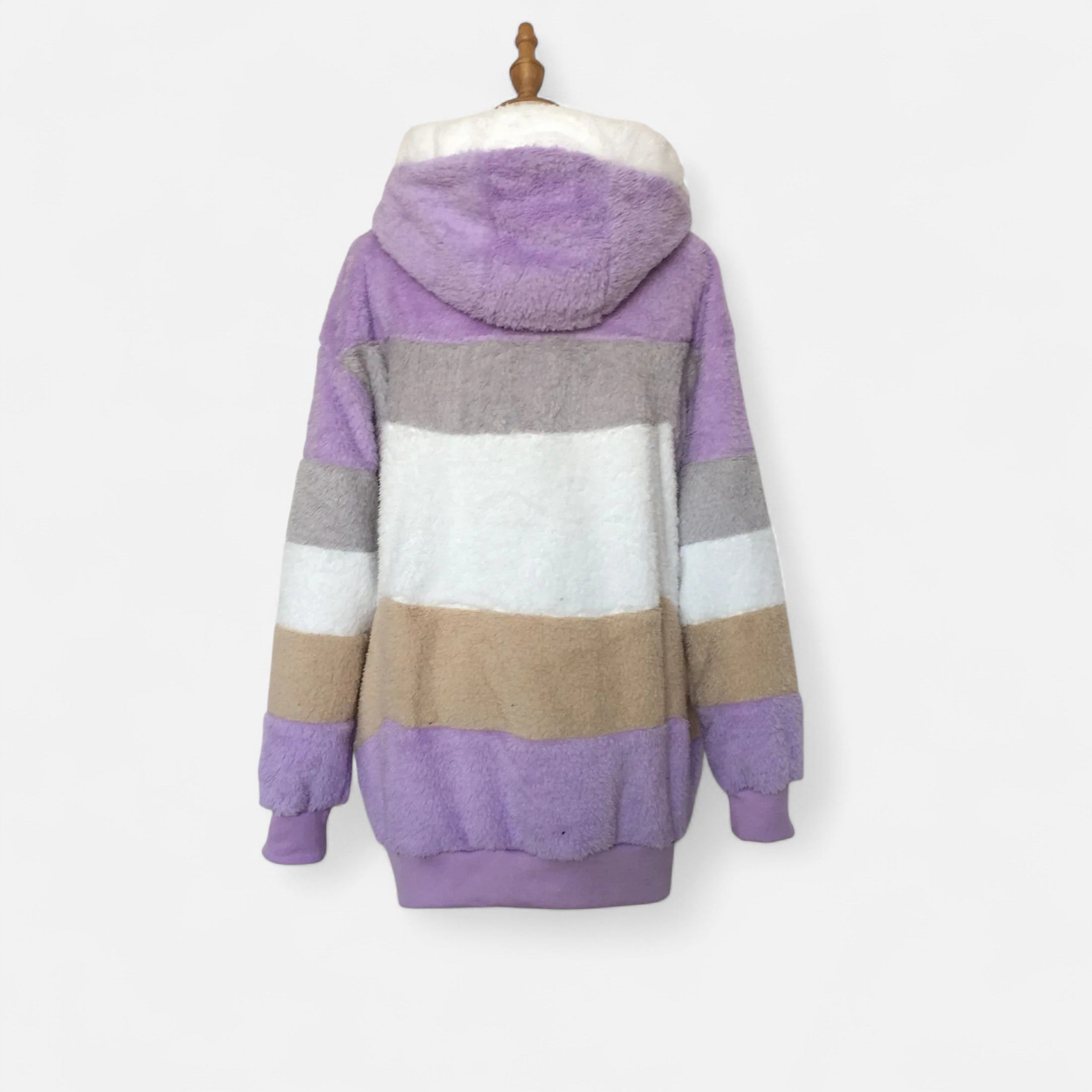 Dorevelle | Women’s Oversized Jacket – Hooded Autumn Winter Elegance