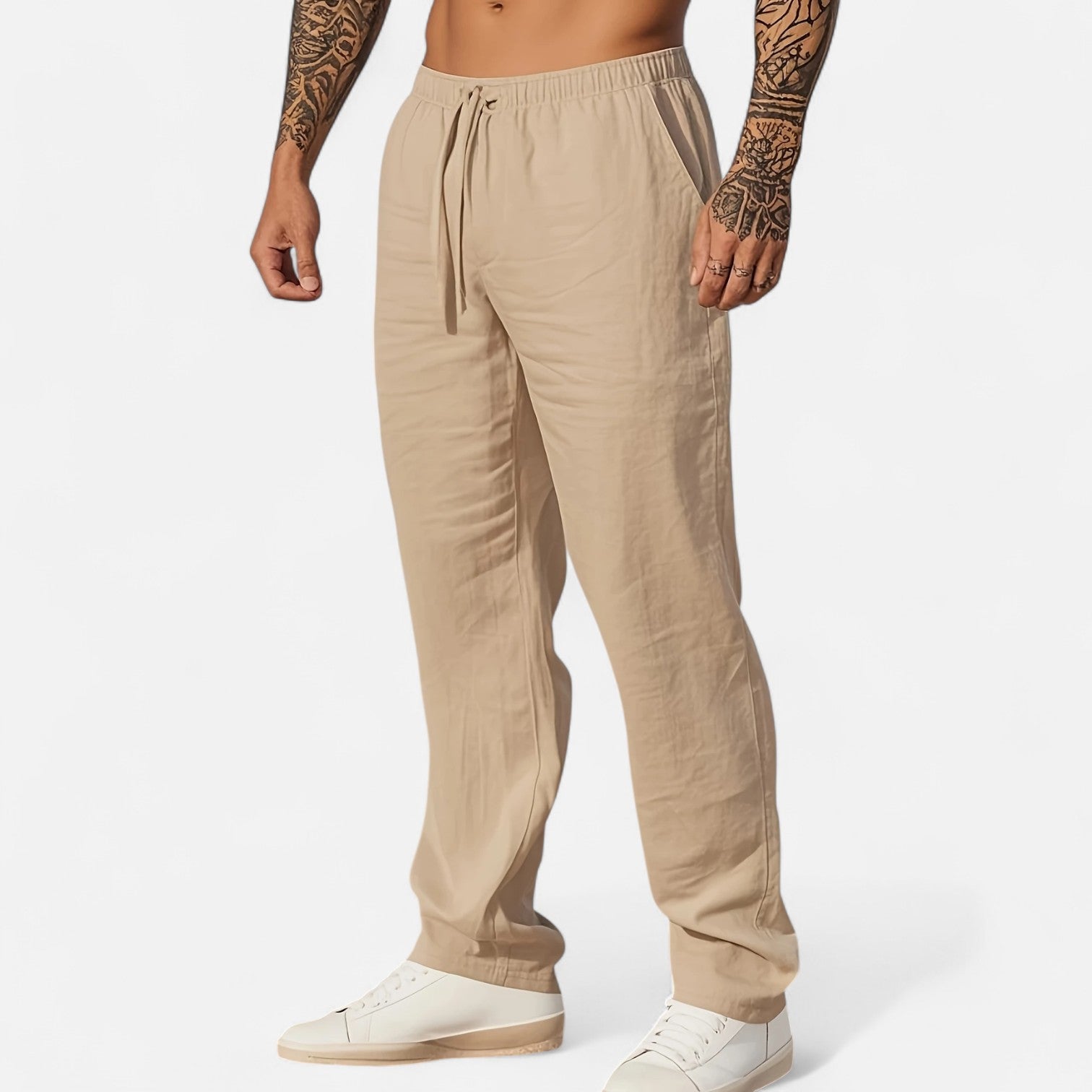 Dorevelle | Men’s Linen Trousers – Heritage Relaxed Cut