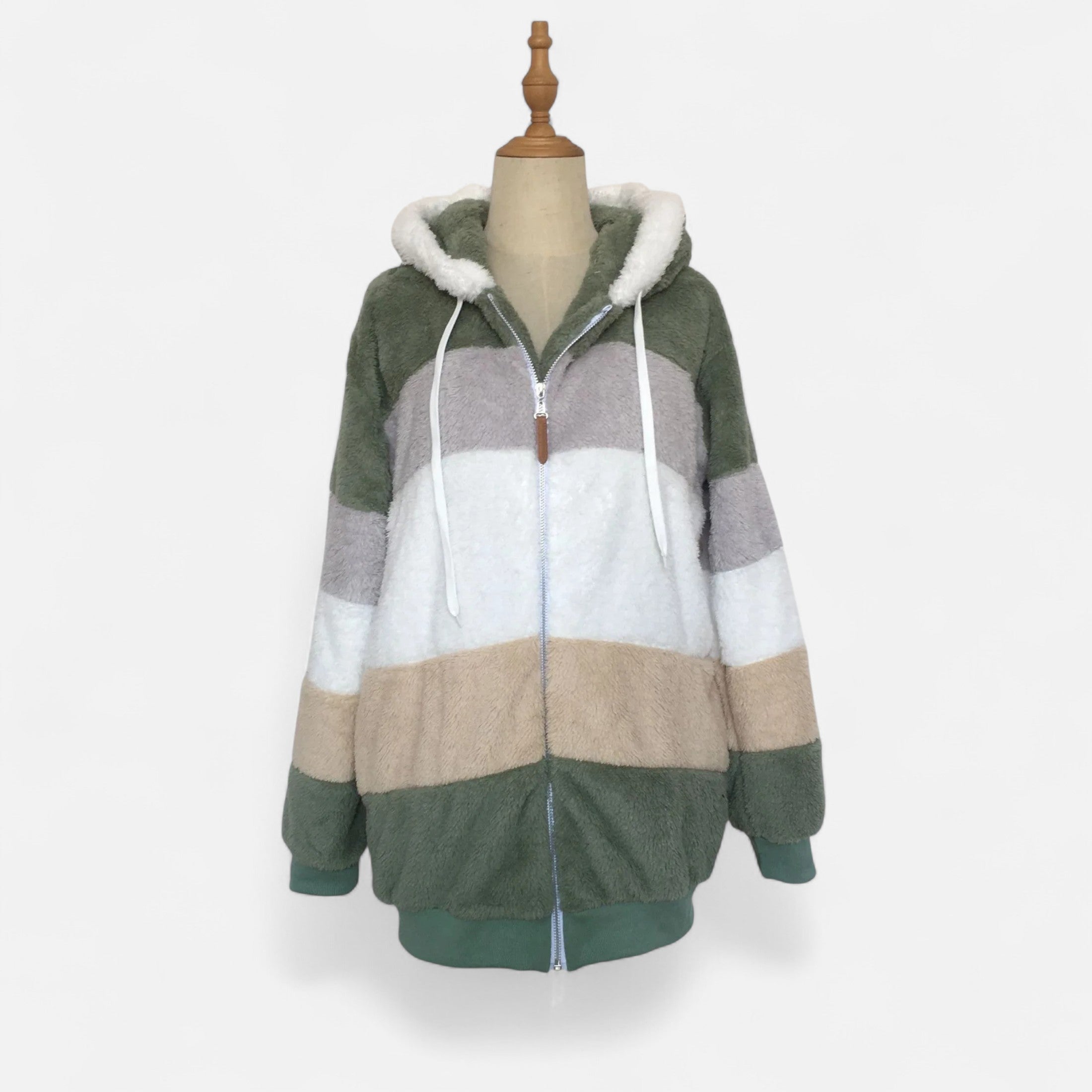 Dorevelle | Women’s Oversized Jacket – Hooded Autumn Winter Elegance