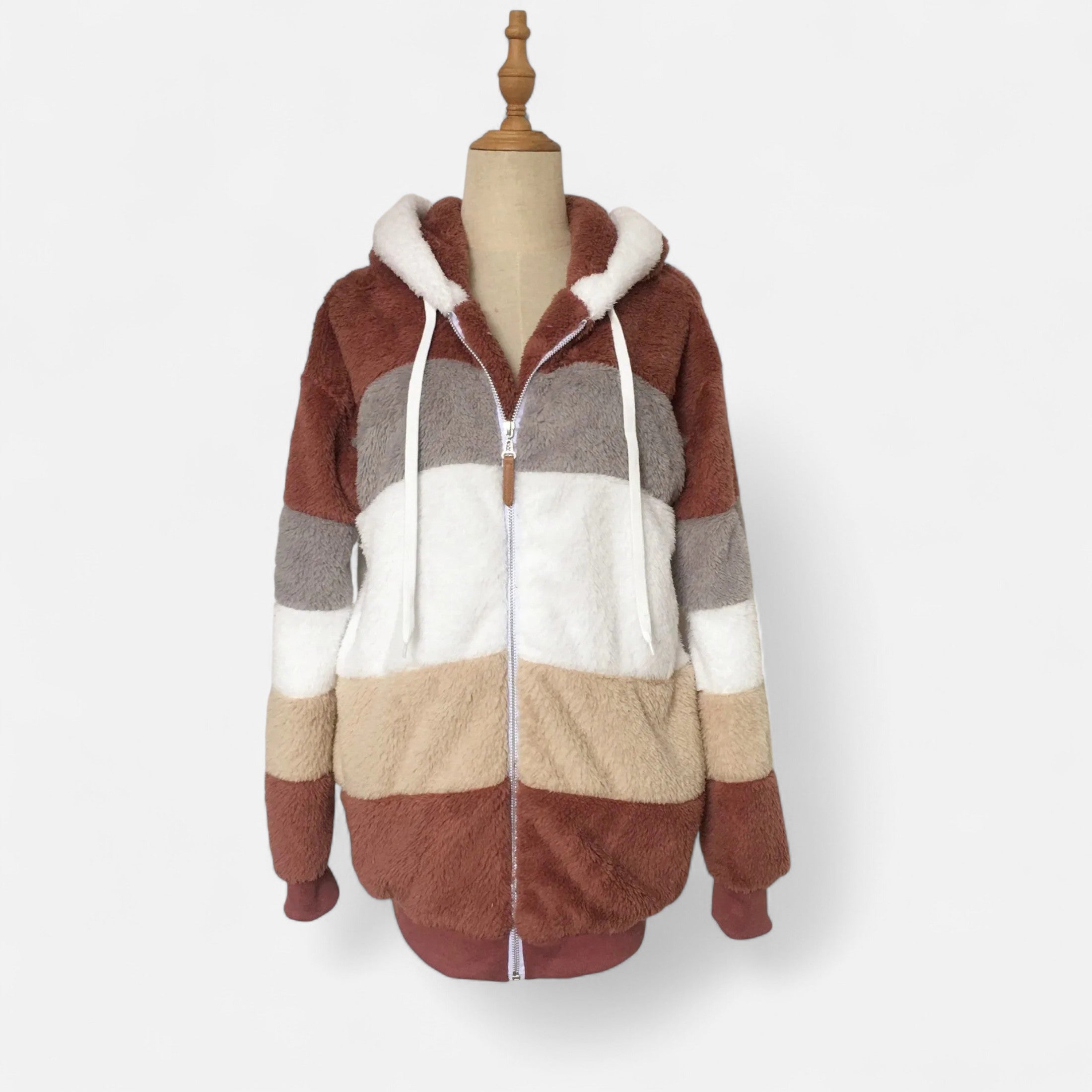 Dorevelle | Women’s Oversized Jacket – Hooded Autumn Winter Elegance