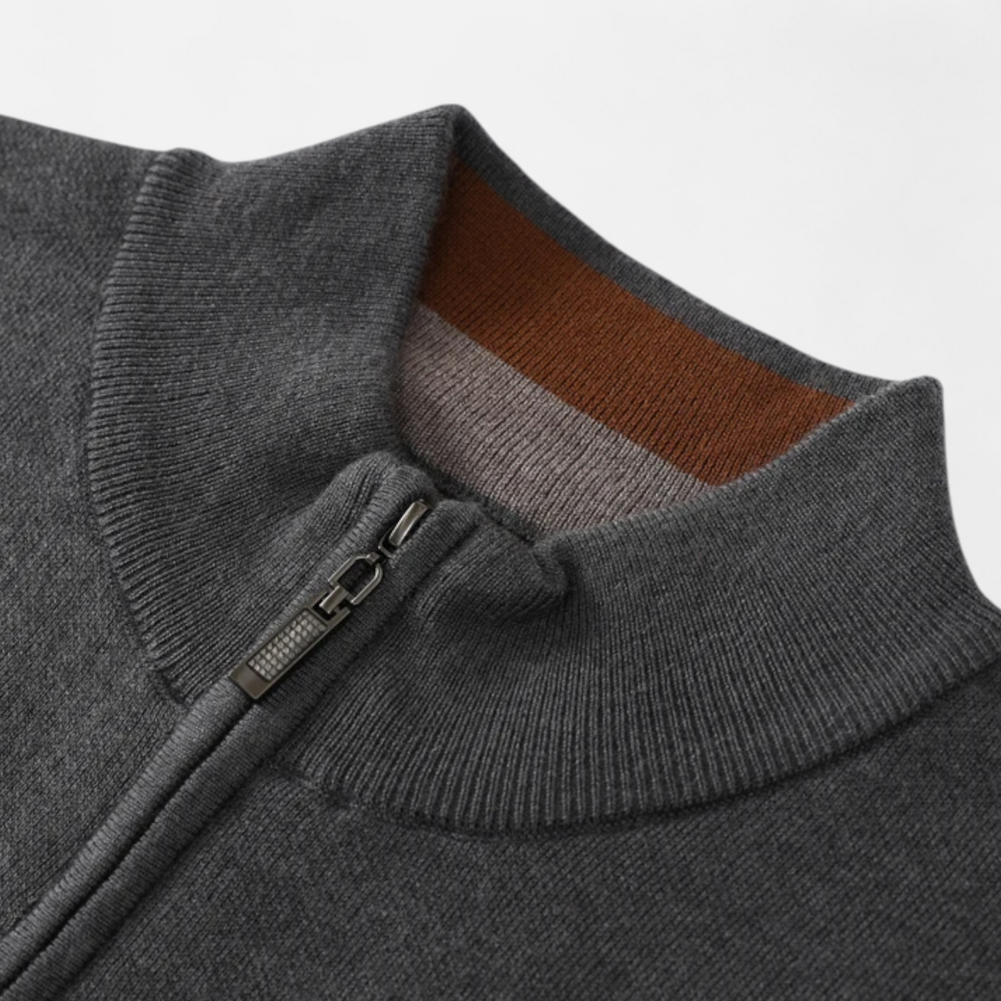 Dorevelle | Men’s Merino Wool Sweater – Half-Zip Heritage Style