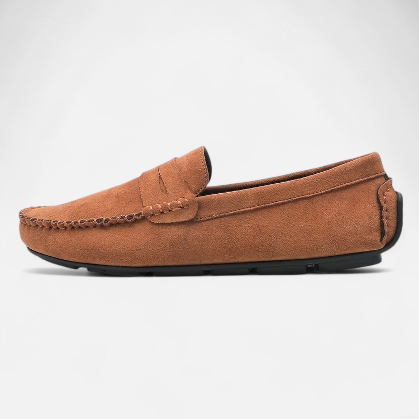 Dorevelle | Men's Leather Slip-On Loafers
