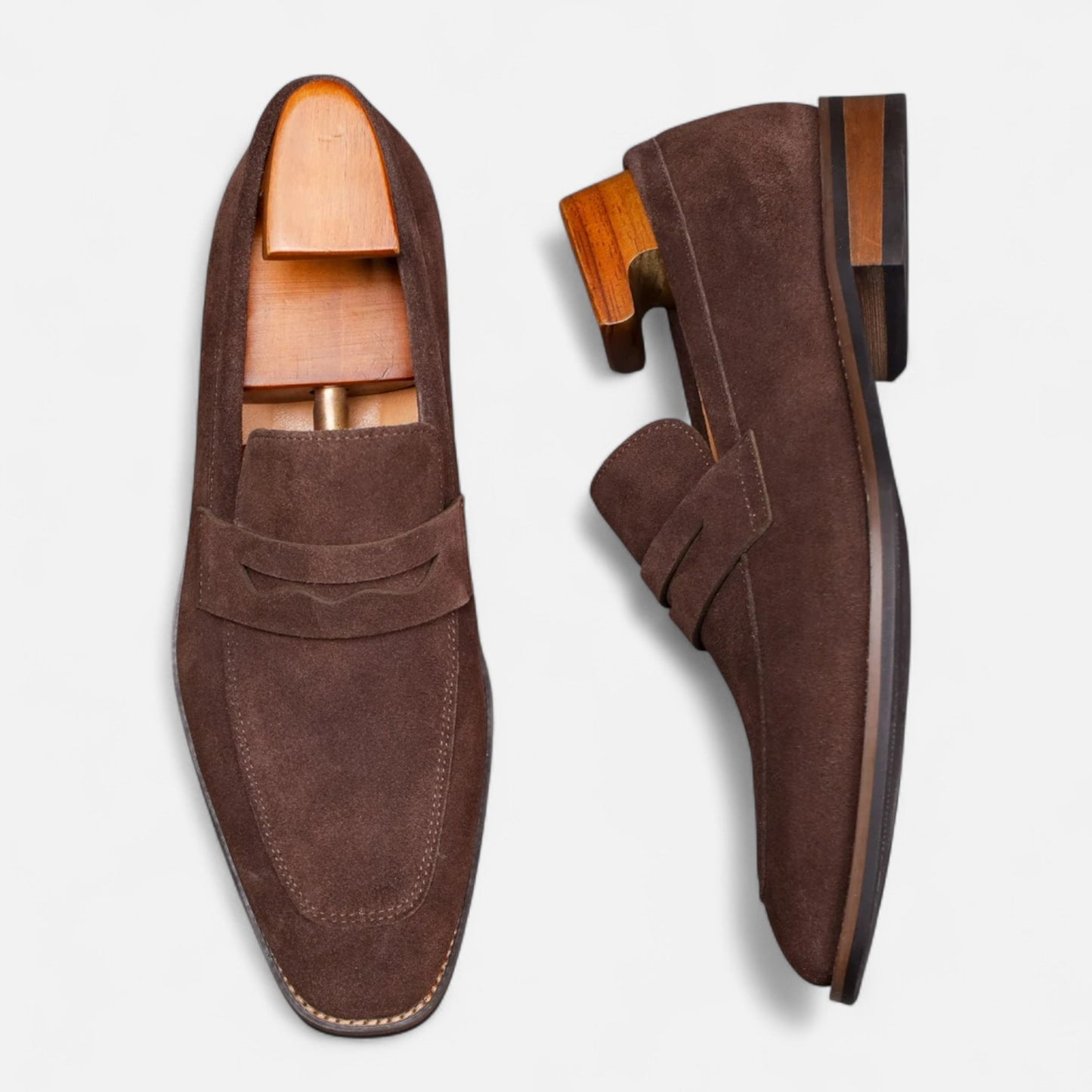 Dorevelle | Men’s Classic Comfort Penny Loafers