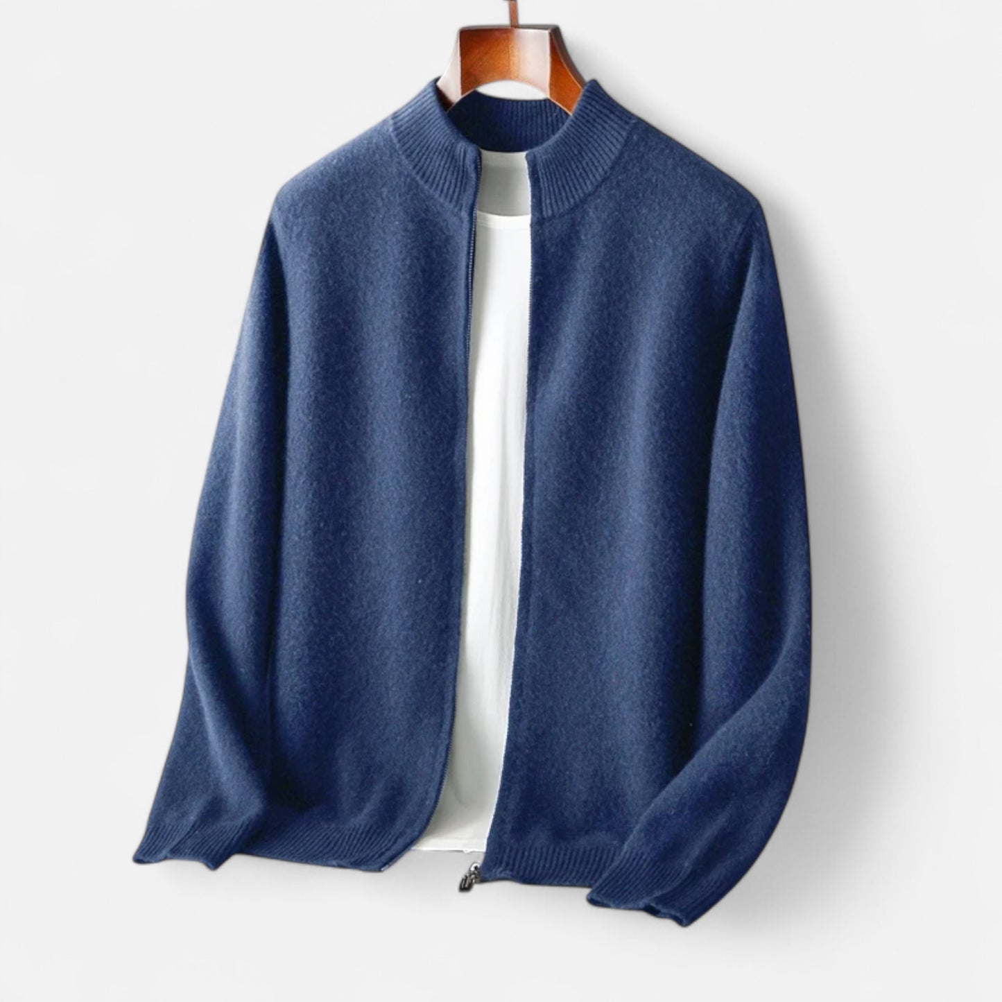 Dorevelle | Men’s Zipped Sweater – Heritage Merino Knit