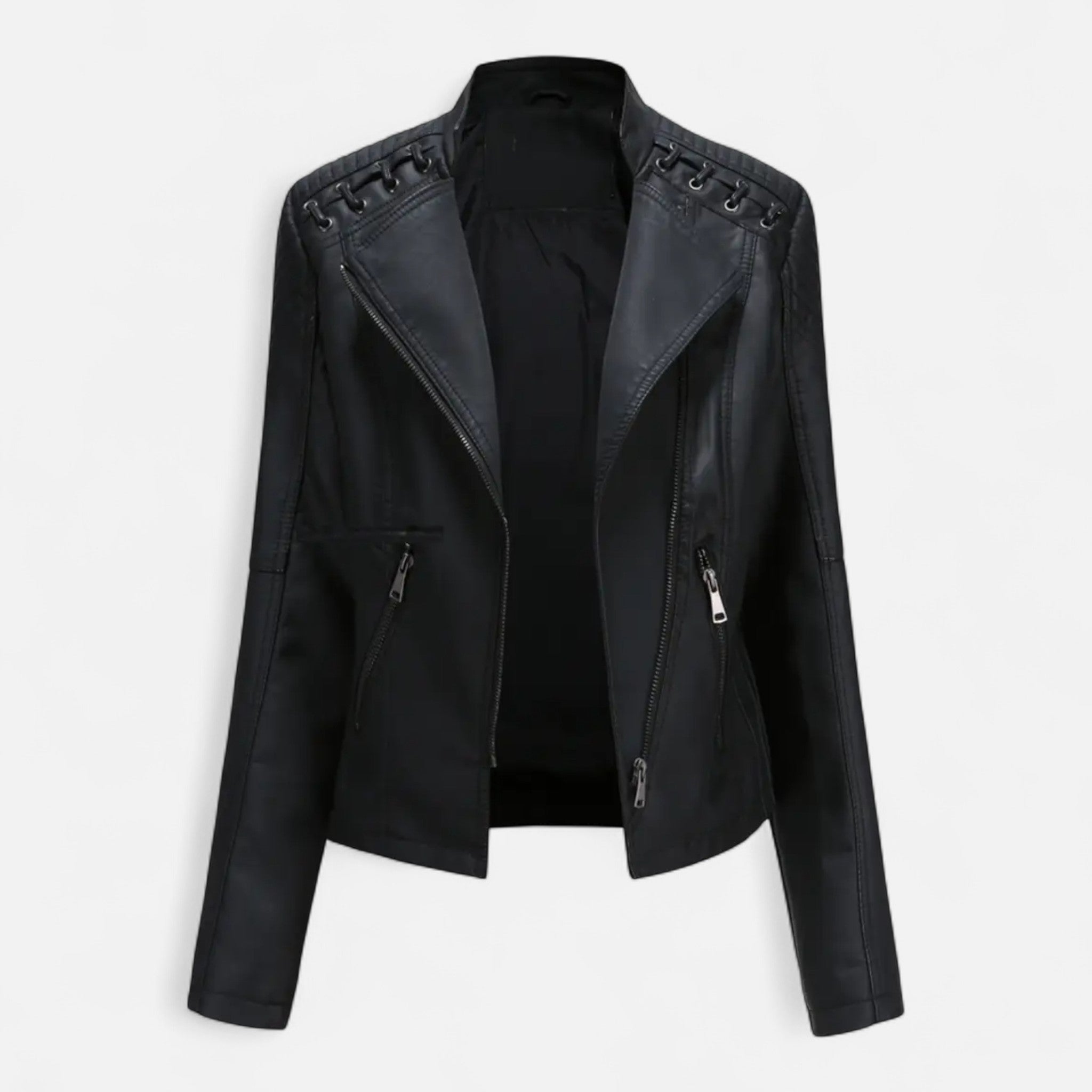 Dorevelle | Women's Elegant Slim-Fit Zipper Jacket