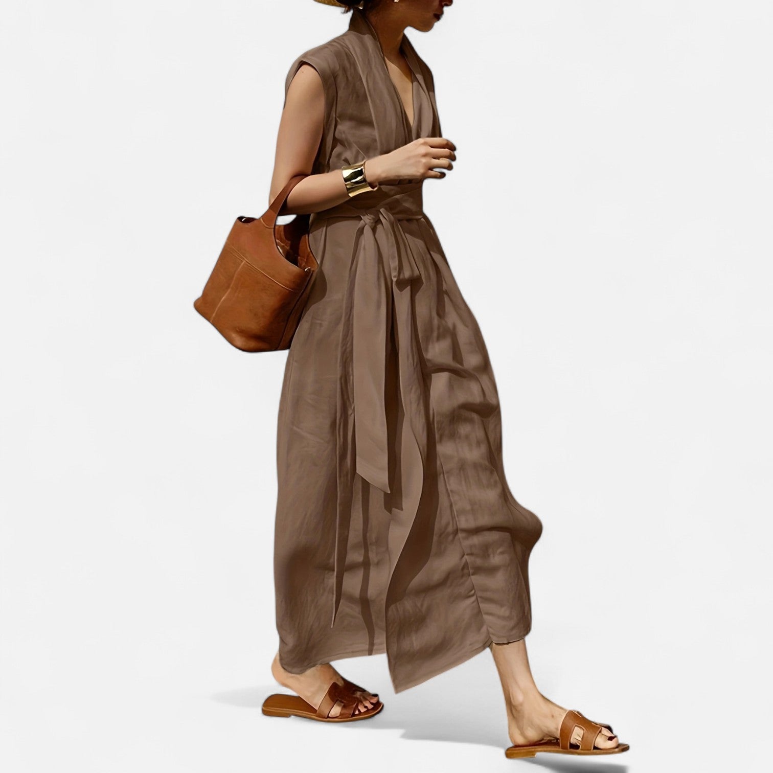 Dorevelle | Women’s Sleeveless Dress – Heritage Linen Style