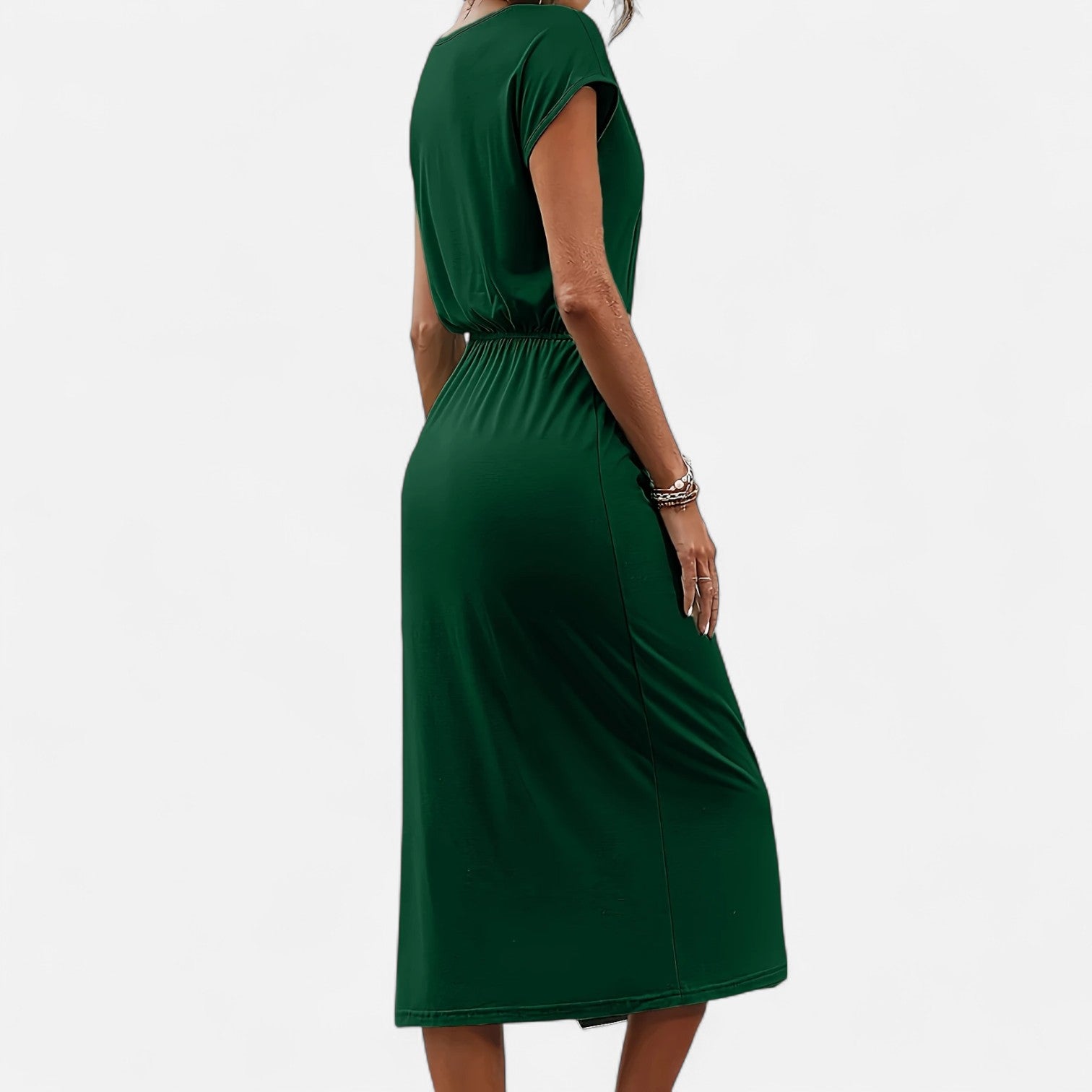 Dorevelle | Women’s White Dress – Heritage Knot Detail