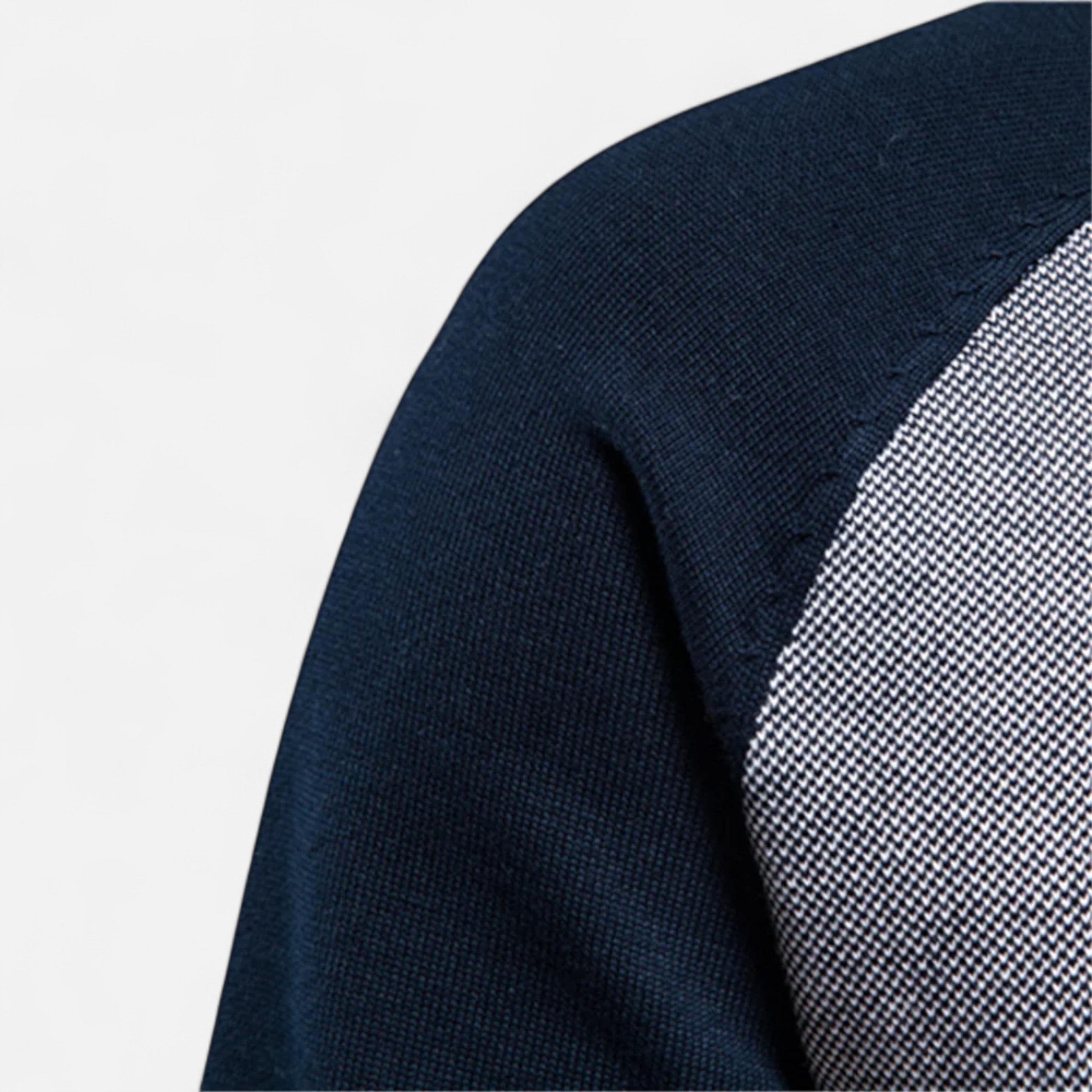 Dorevelle | Men’s Zipped Sweater – Heritage Cotton Knit
