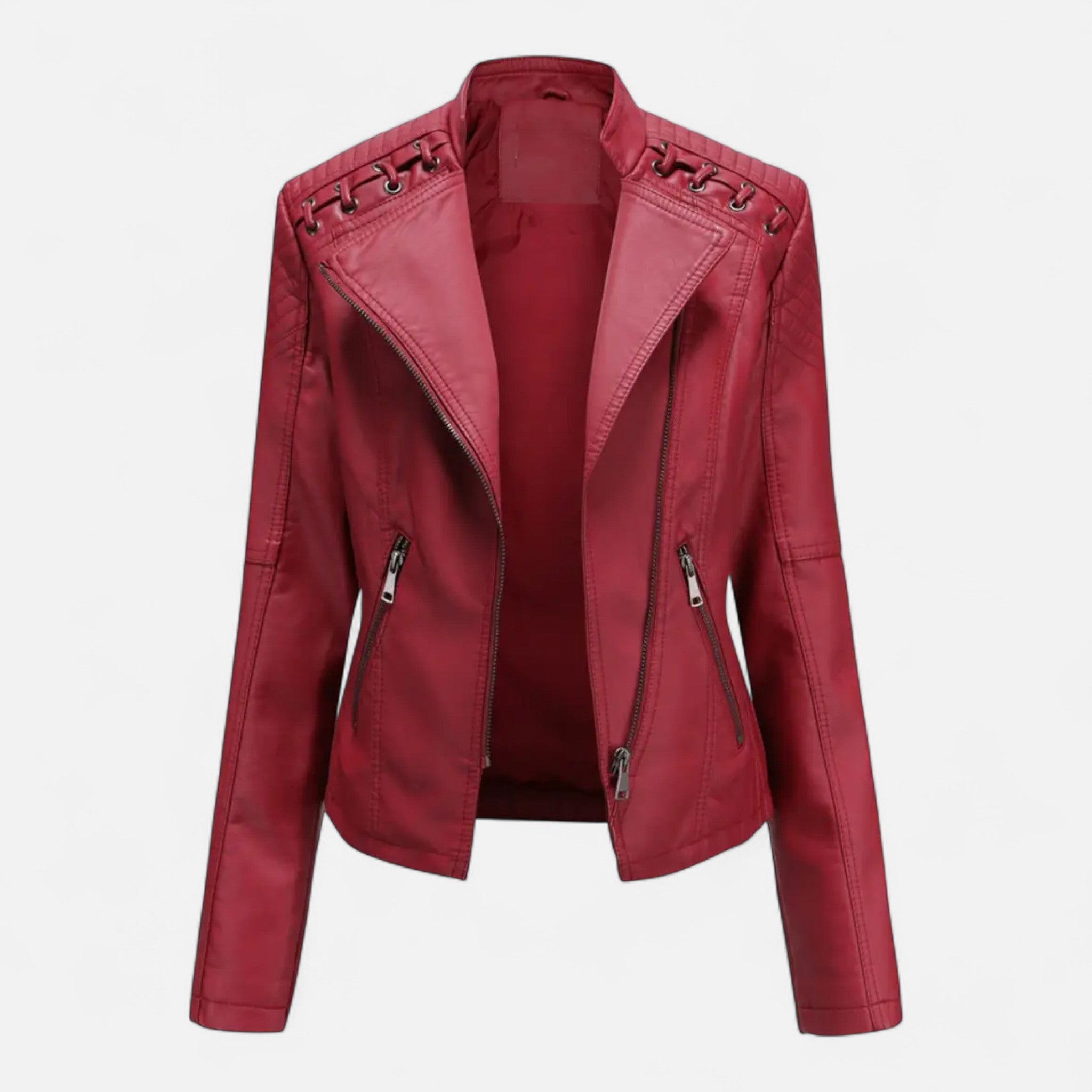 Dorevelle | Women's Elegant Slim-Fit Zipper Jacket