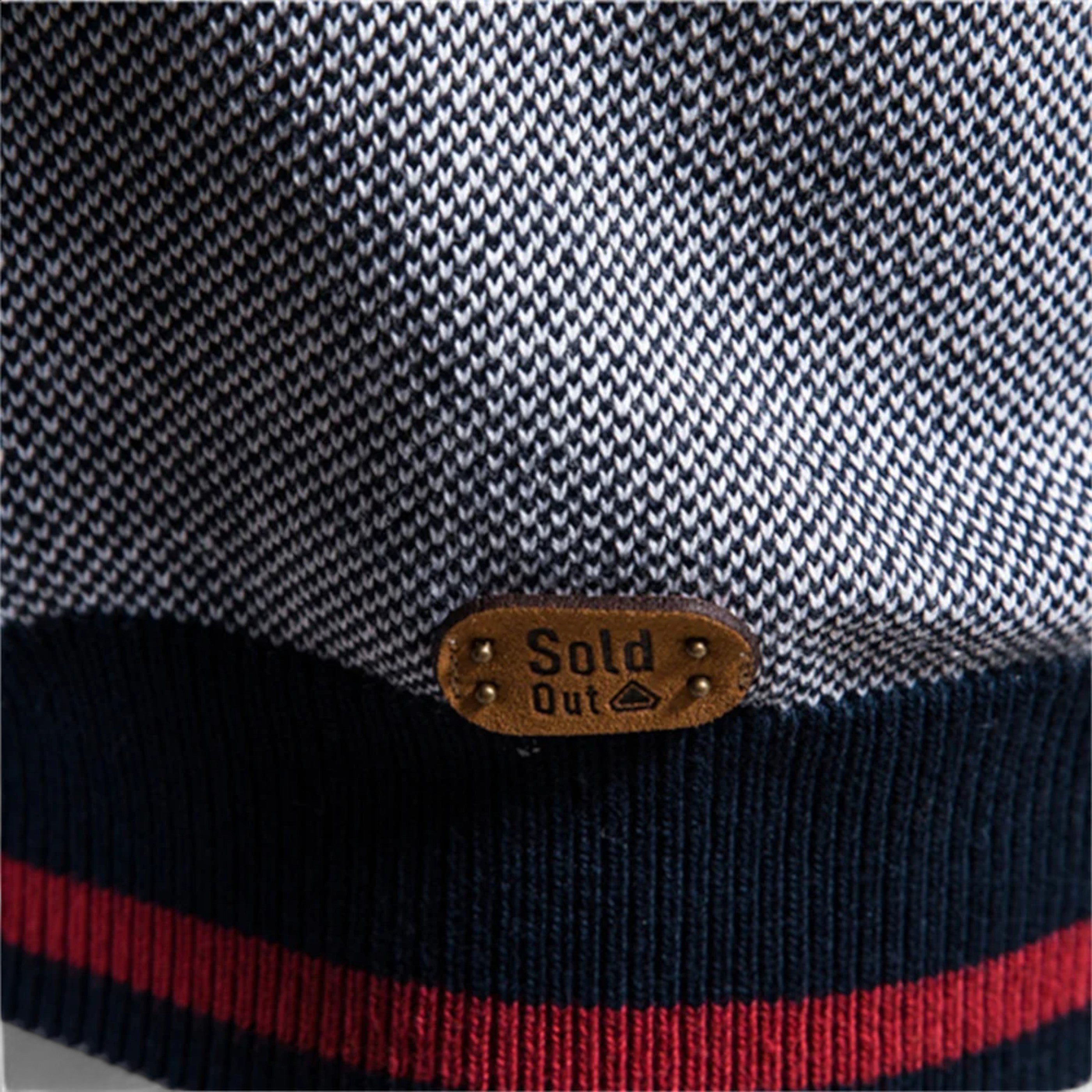 Dorevelle | Men’s Zipped Sweater – Heritage Cotton Knit