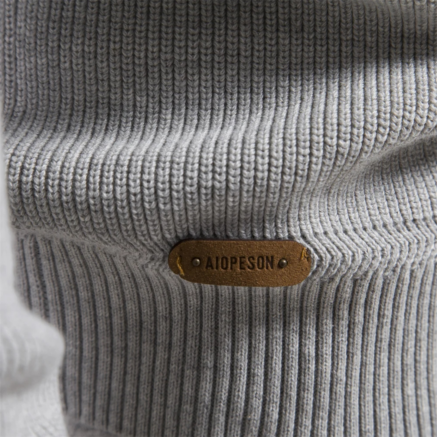 Dorevelle | Men’s Cotton Zip Sweater – Refined Knitwear for the Season