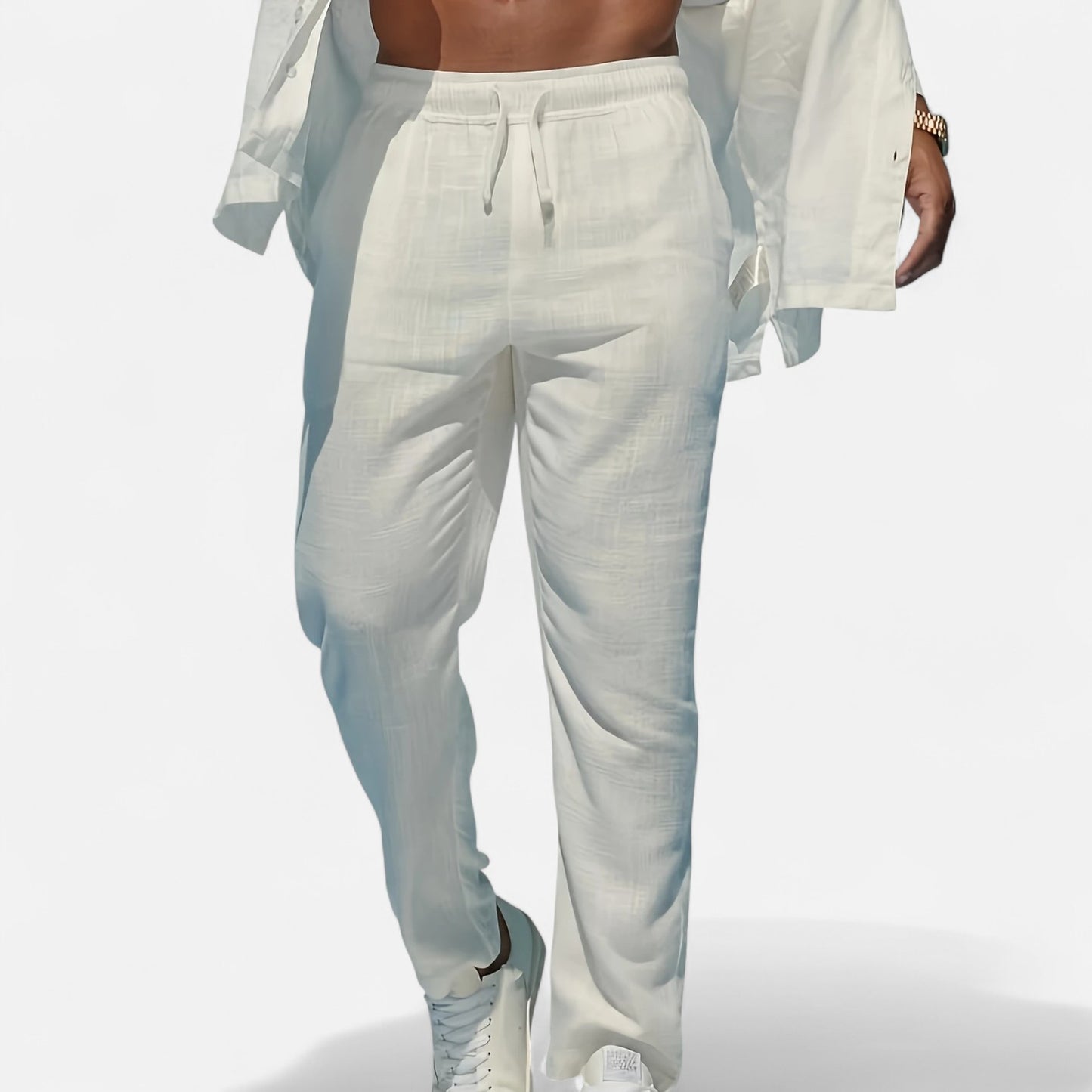 Dorevelle | Men’s Linen Trousers – Heritage Relaxed Cut