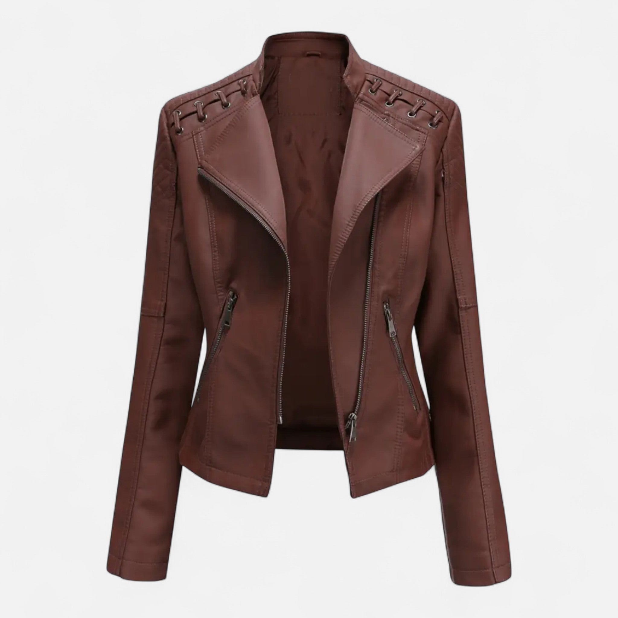 Dorevelle | Women's Elegant Slim-Fit Zipper Jacket