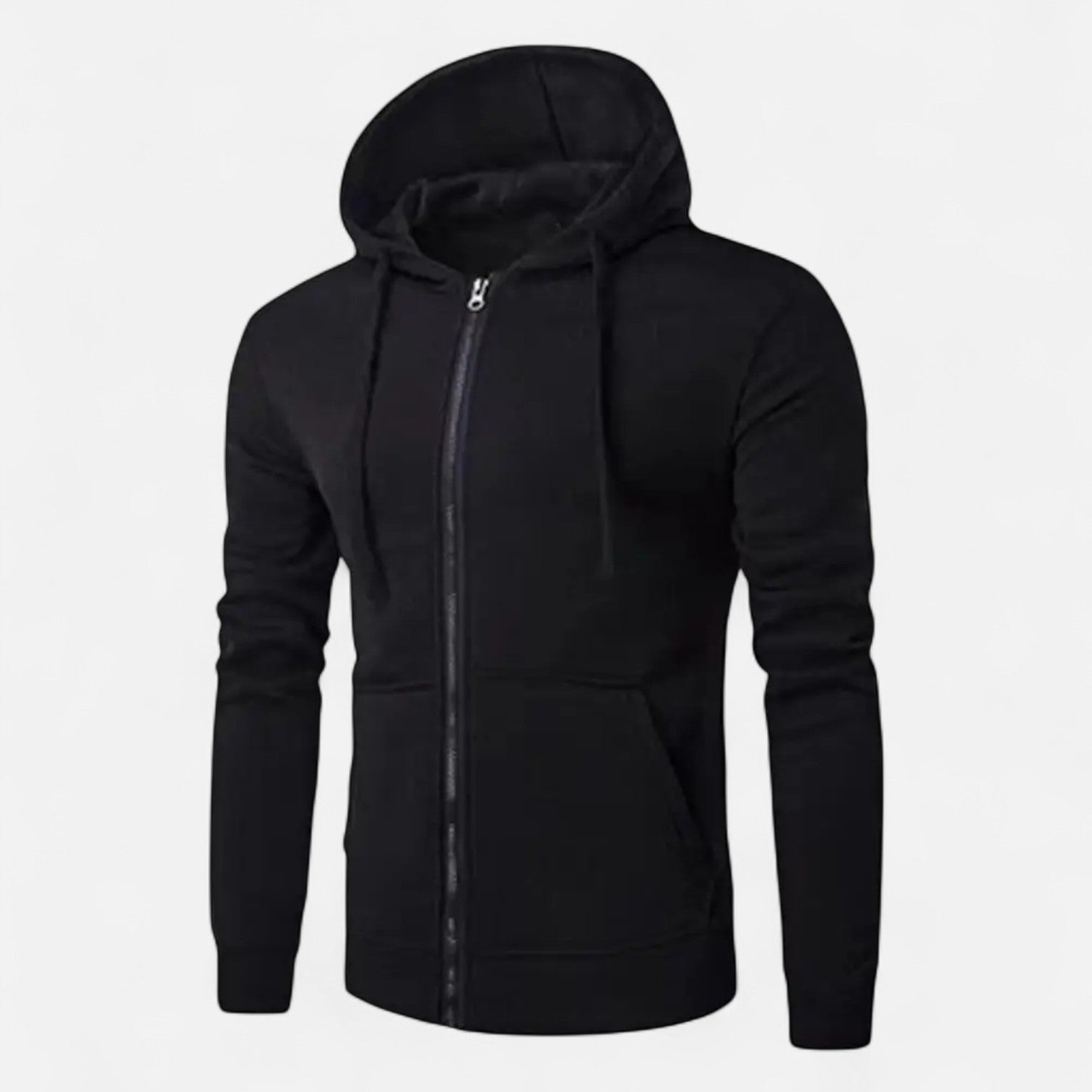 Dorevelle | Men’s Hooded Jacket – Slim Autumn Elegance