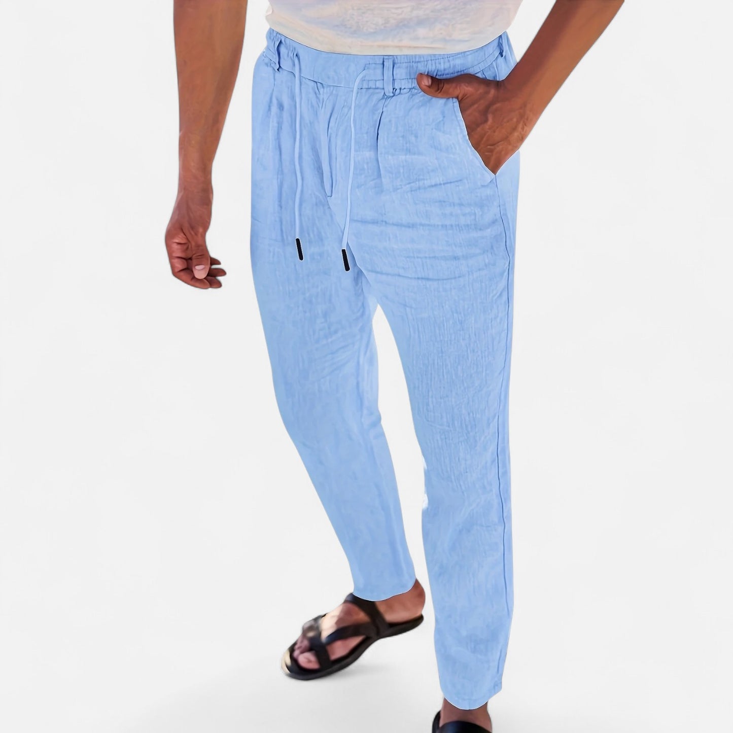 Dorevelle | Men’s Linen Trousers – Heritage Lightweight Fit