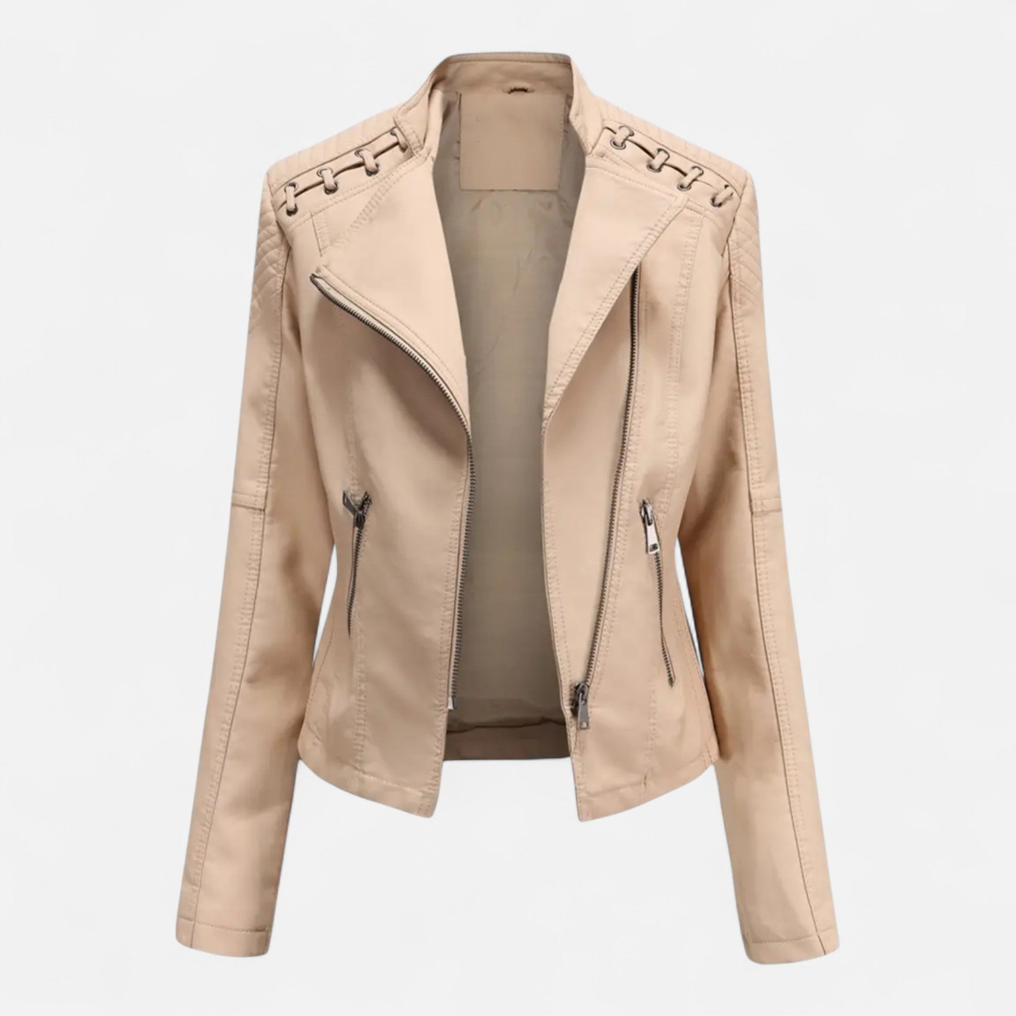Dorevelle | Women's Elegant Slim-Fit Zipper Jacket