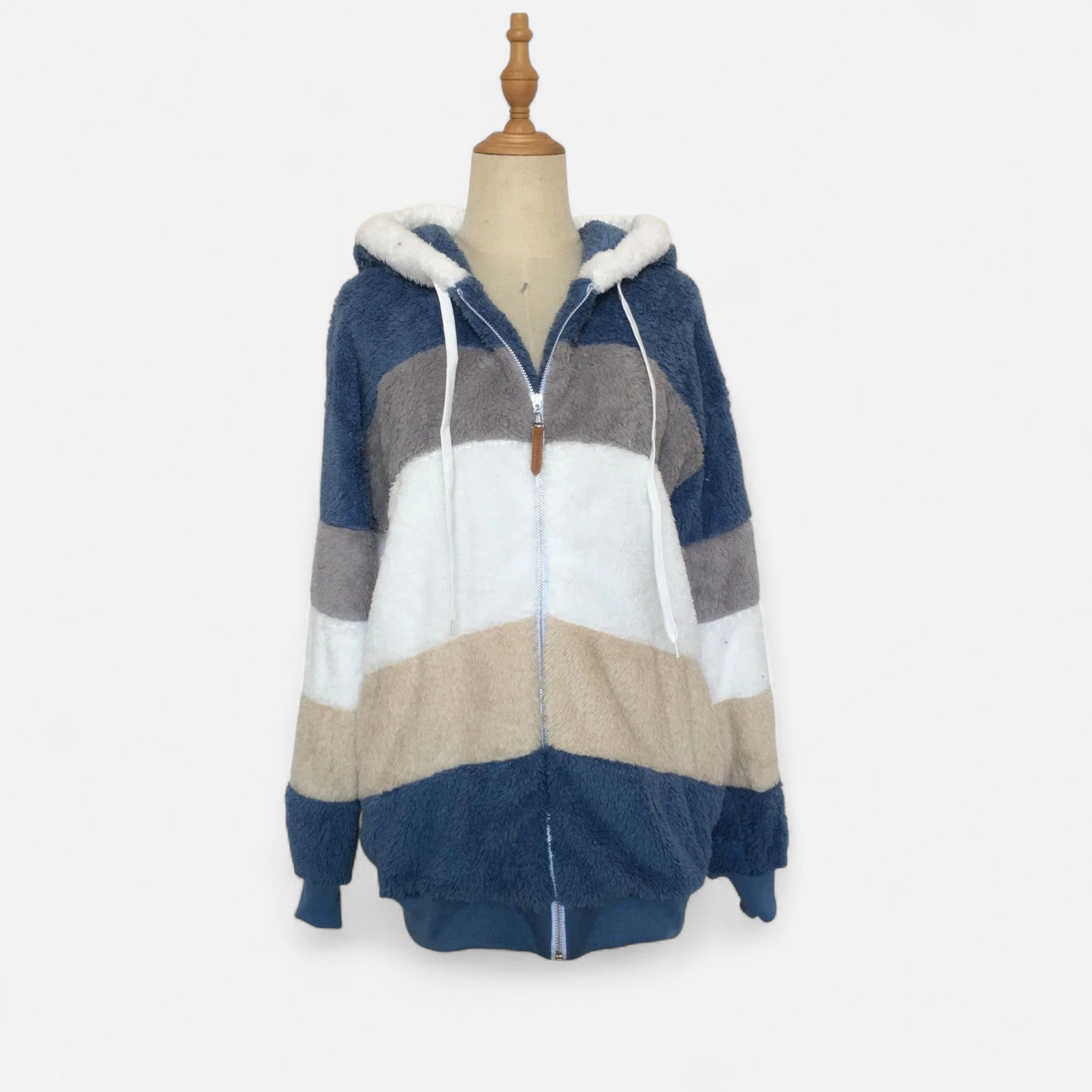 Dorevelle | Women’s Oversized Jacket – Hooded Autumn Winter Elegance