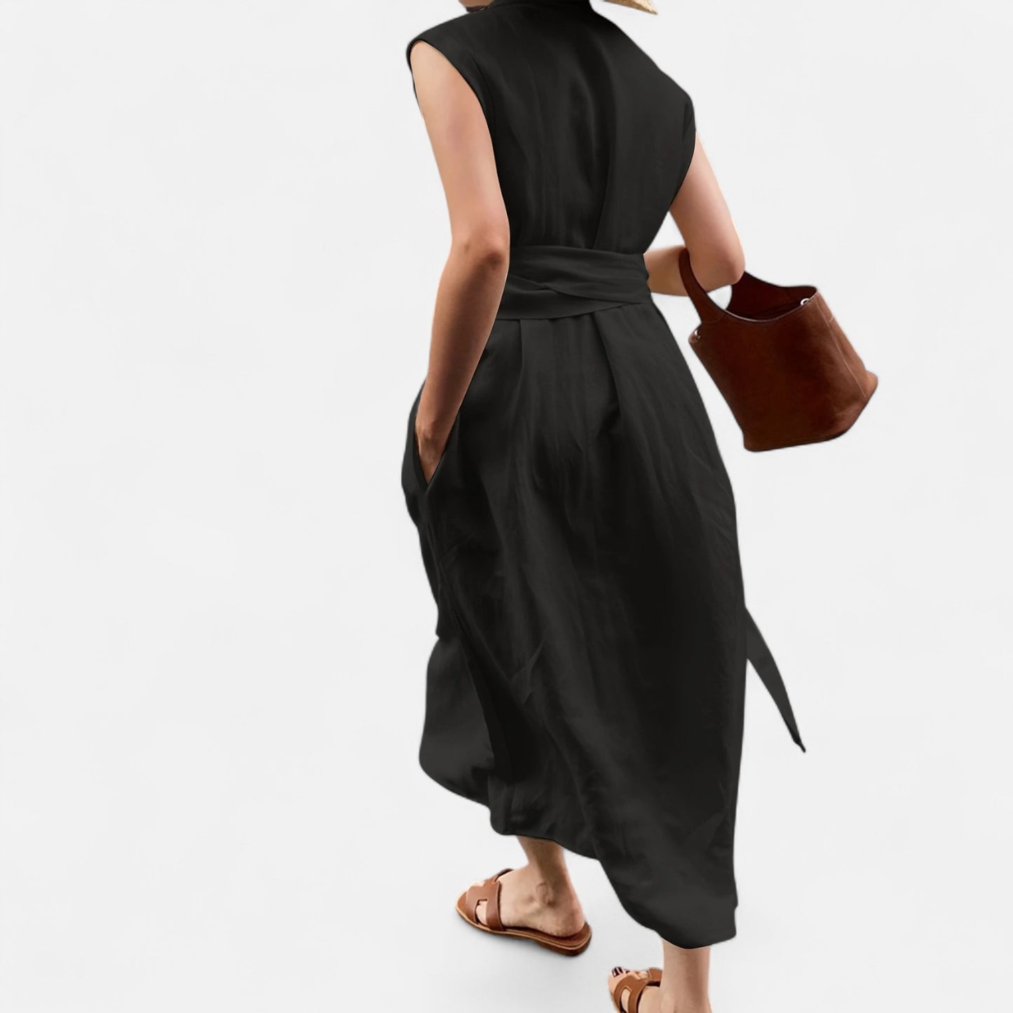 Dorevelle | Women’s Sleeveless Dress – Heritage Linen Style