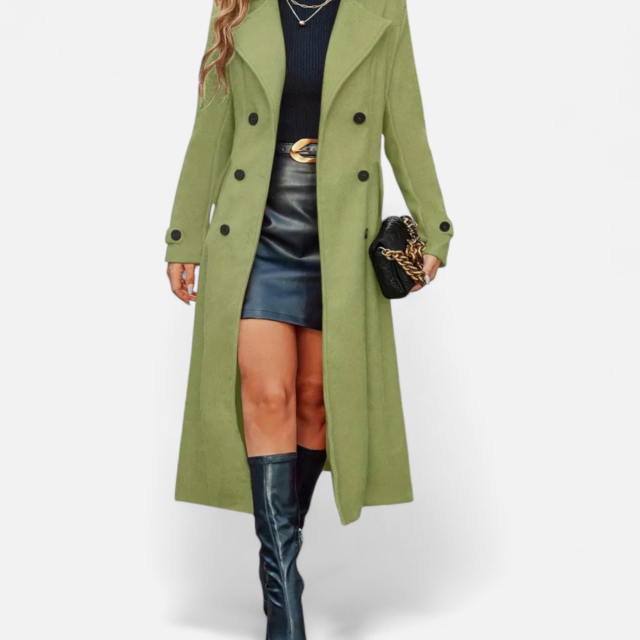 Dorevelle | Women's Elegant Long-Sleeve Winter Coat