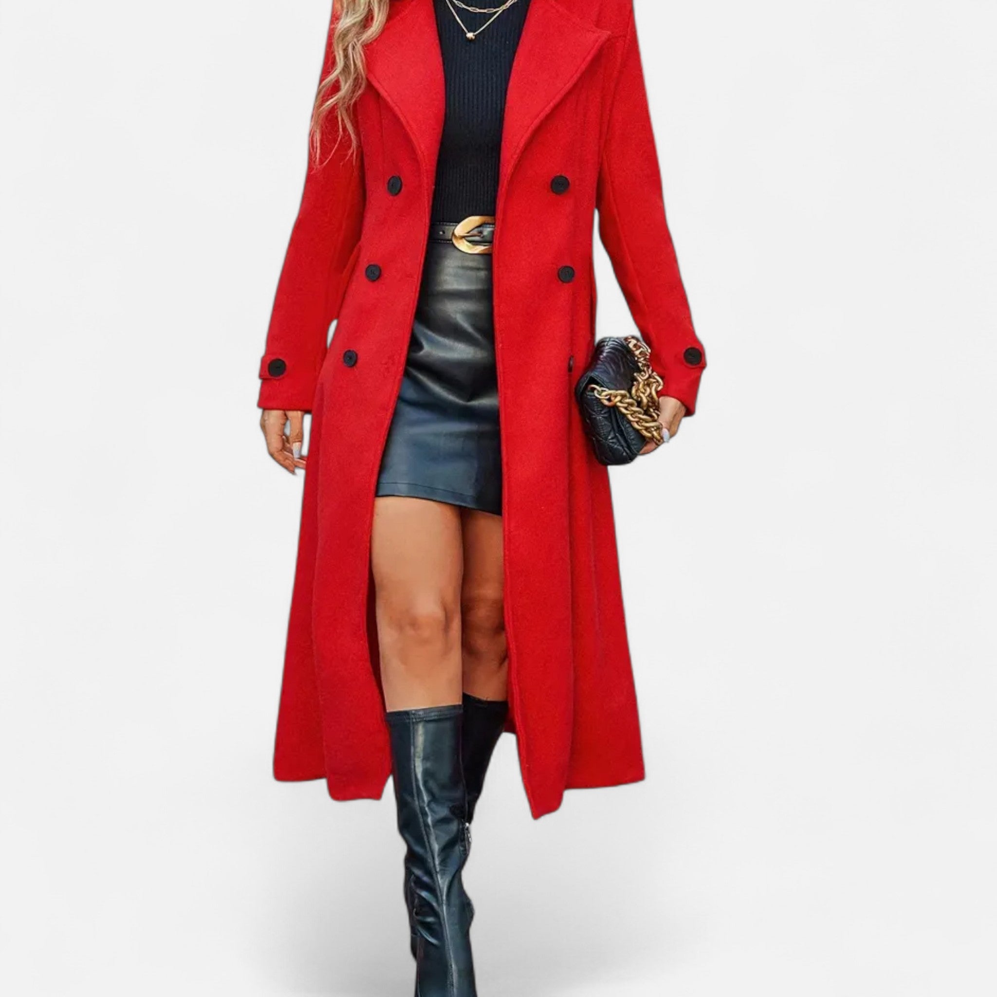 Dorevelle | Women's Elegant Long-Sleeve Winter Coat