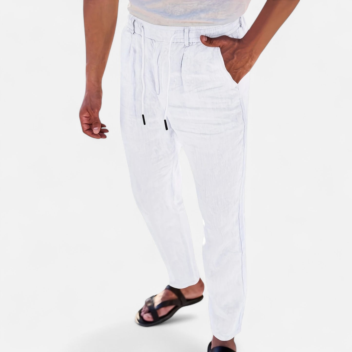 Dorevelle | Men’s Linen Trousers – Heritage Lightweight Fit