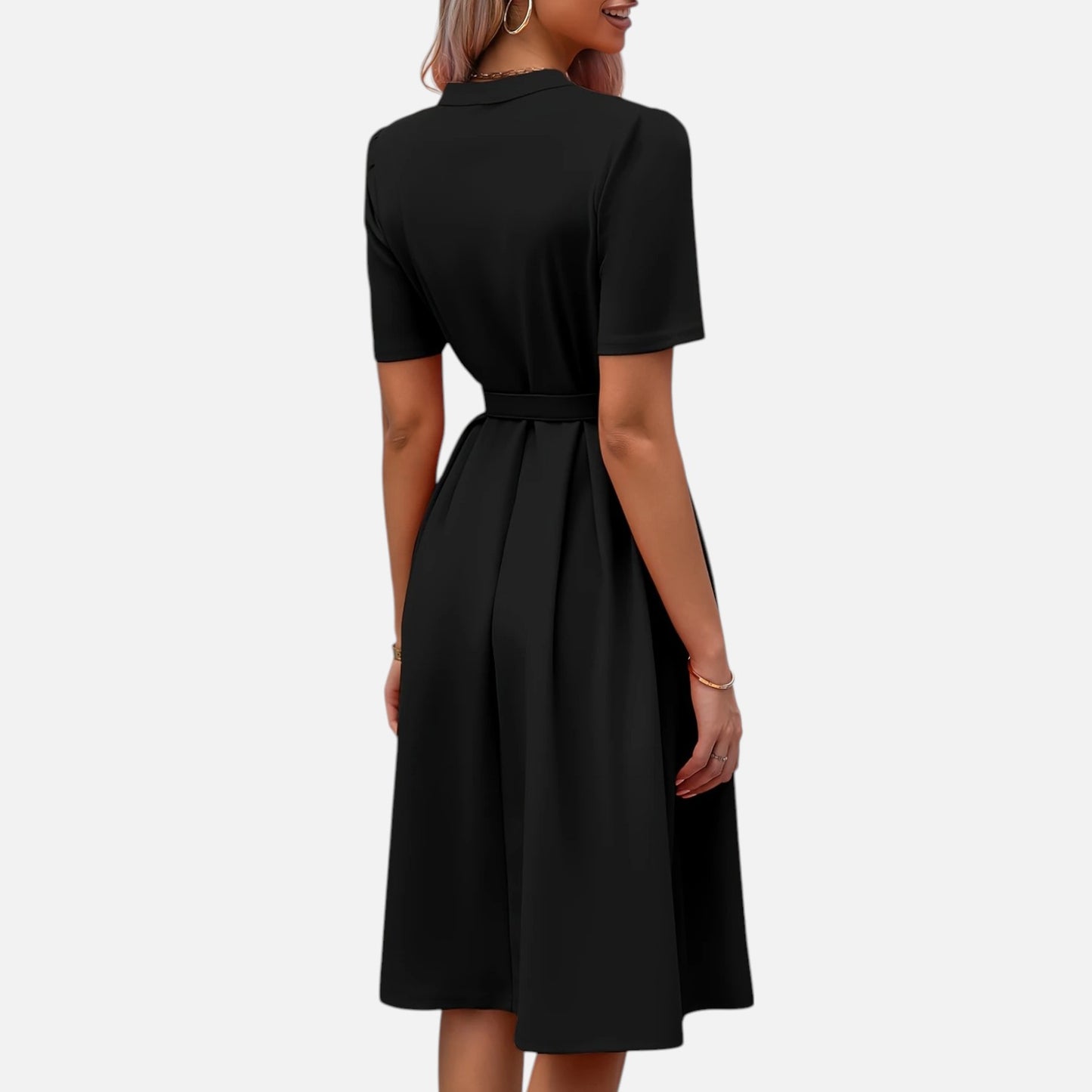 Dorevelle | Women’s V-Neck Dress – Countryside Midi Grace