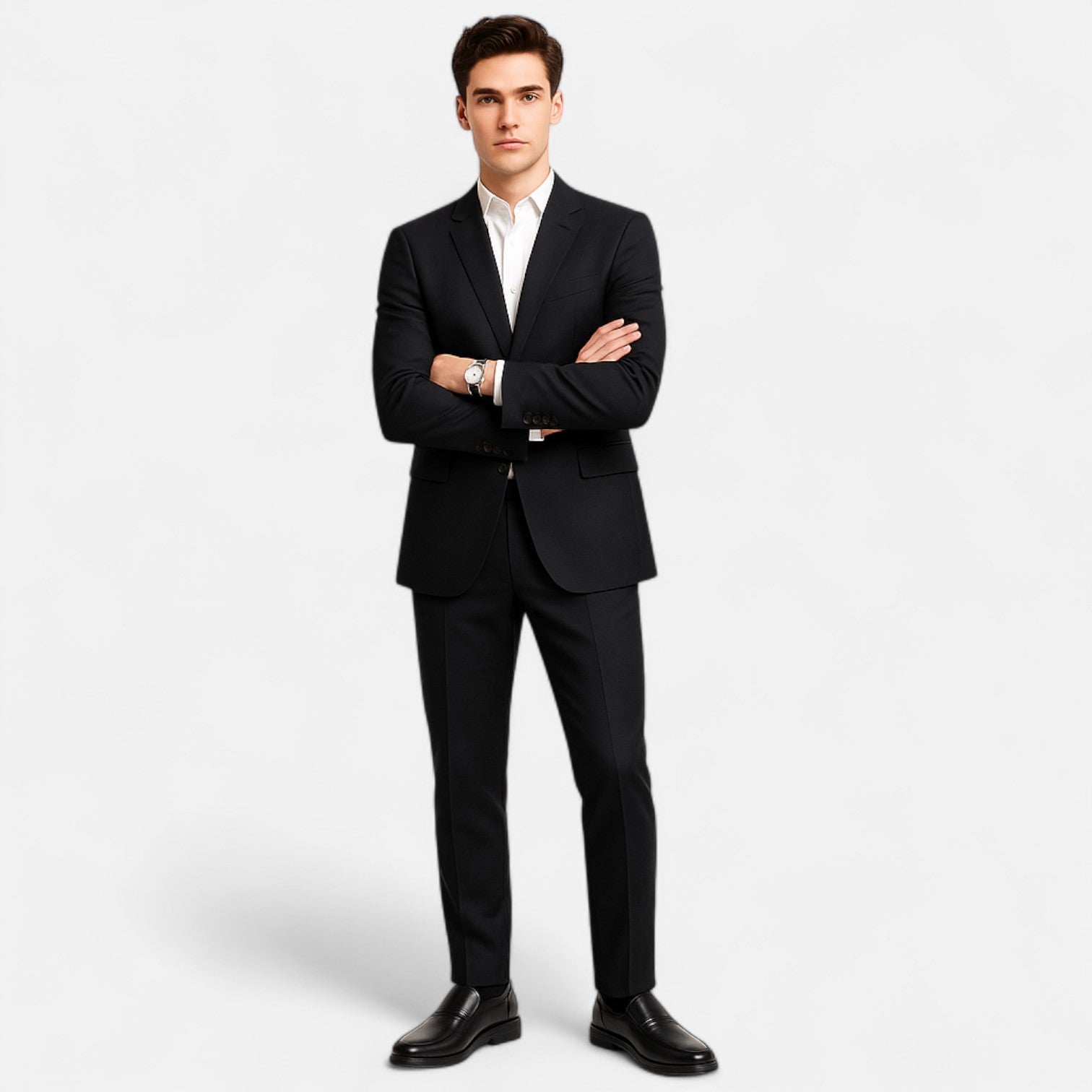 Dorevelle | Men’s Leather Loafers – Ivy Slip-On Elegance