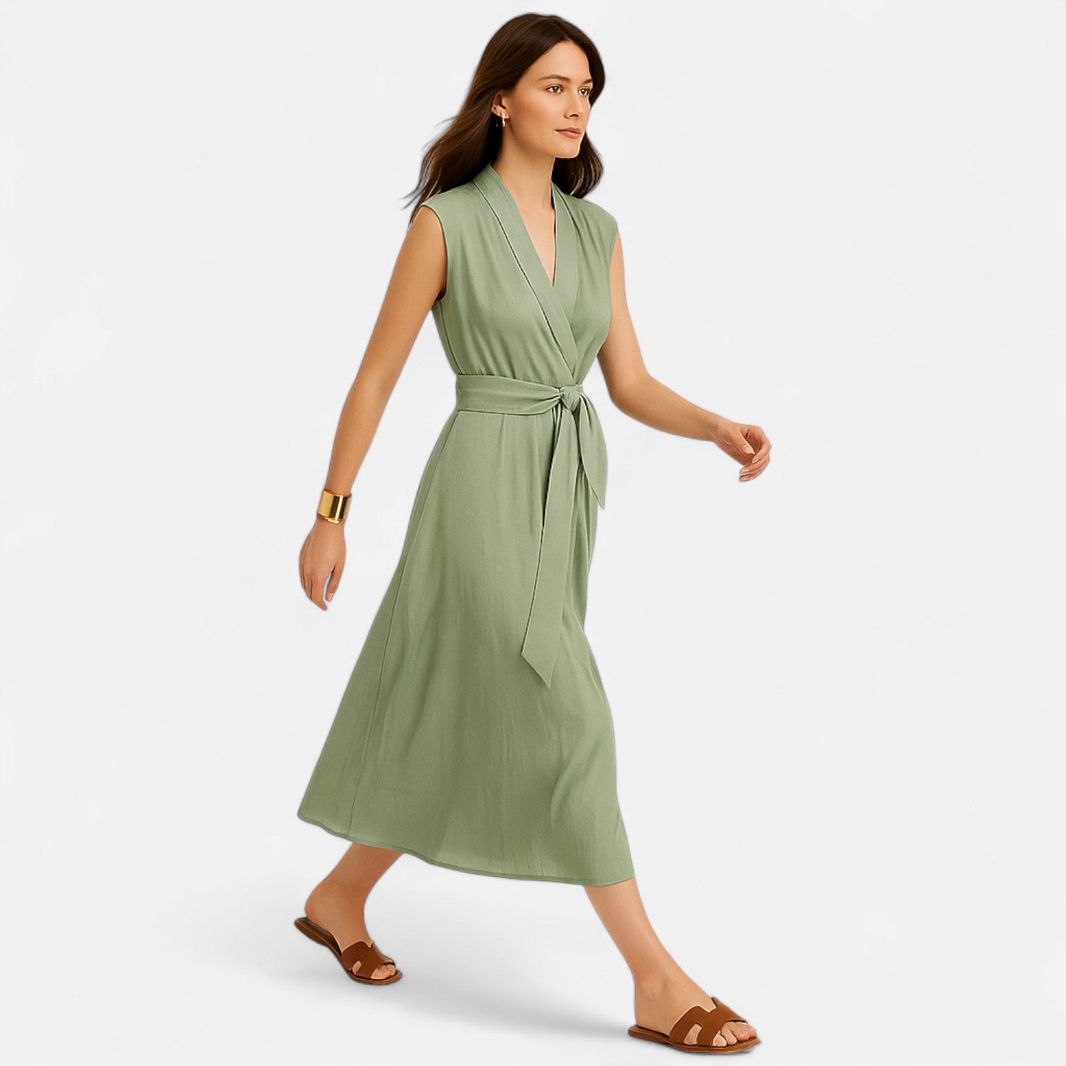 Dorevelle | Women’s Sleeveless Dress – Heritage Linen Style