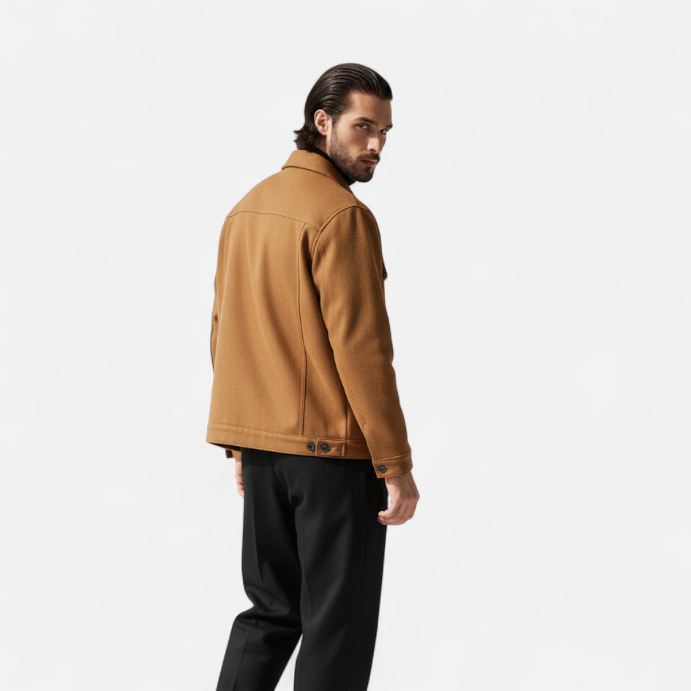 Dorevelle | Men’s Casual Lapel Jacket – Spring Autumn Elegance