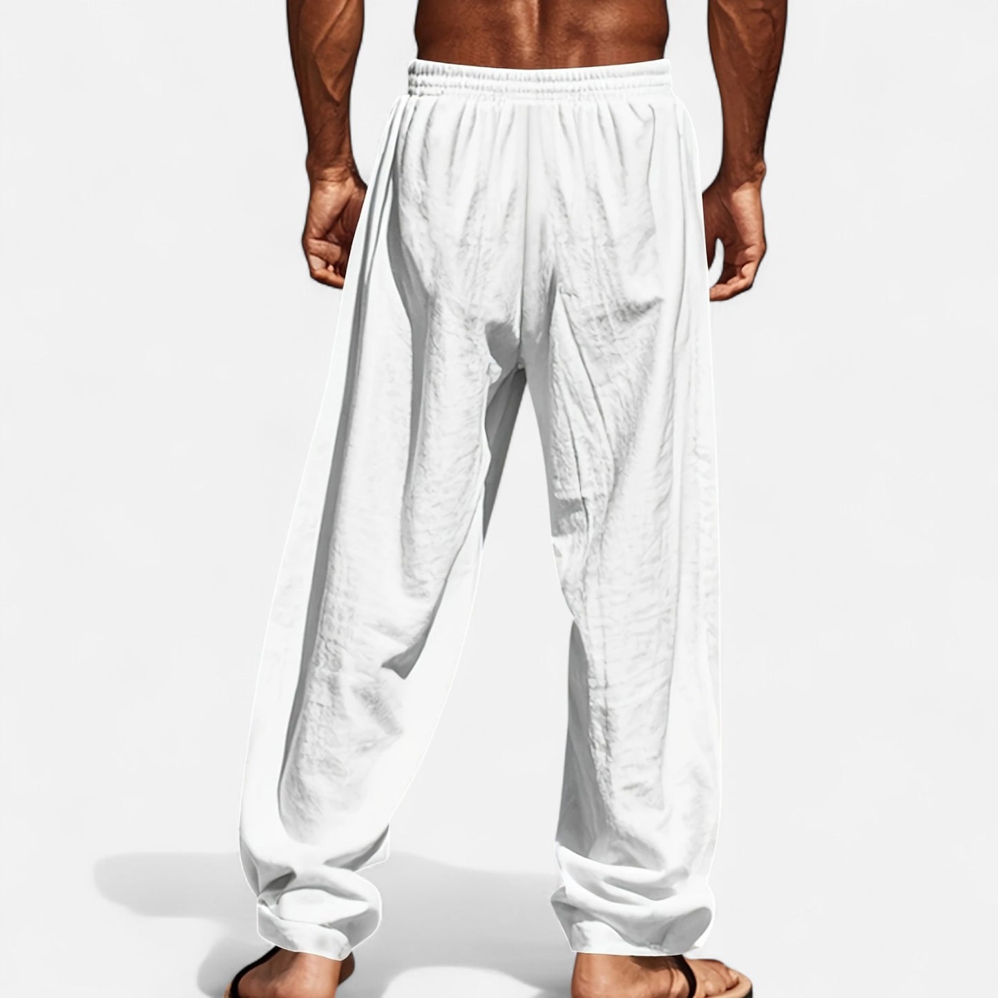 Dorevelle | Men’s Relaxed Linen Summer Pants – Riviera Ease