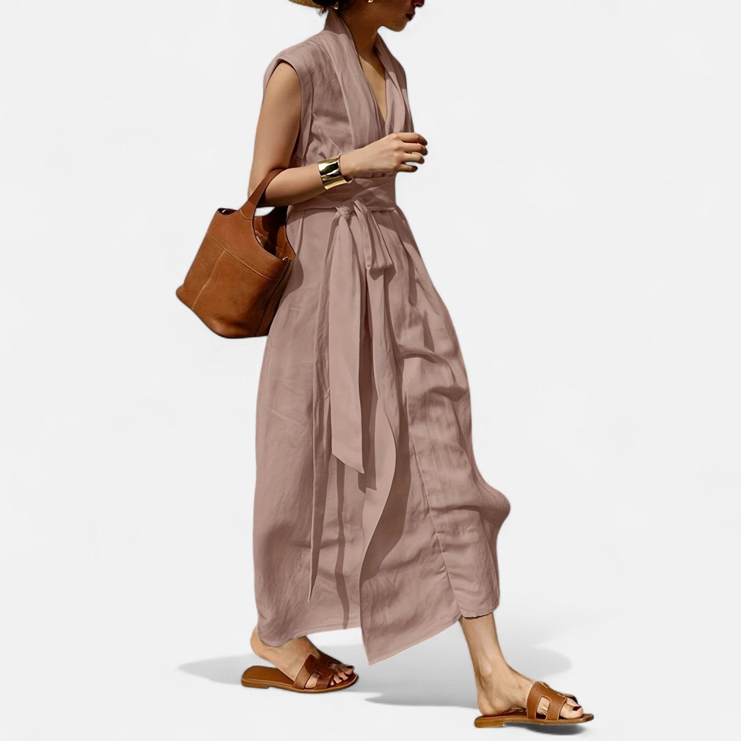 Dorevelle | Women’s Sleeveless Dress – Heritage Linen Style