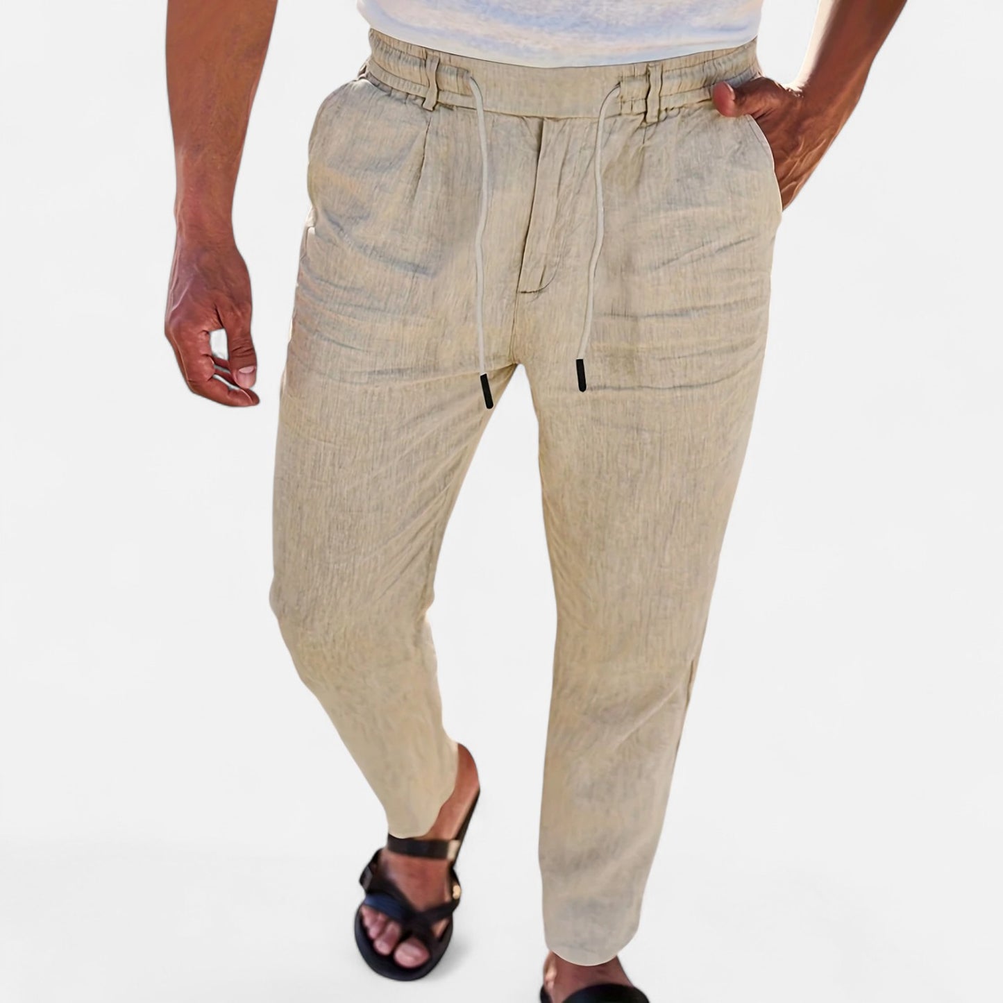 Dorevelle | Men’s Linen Trousers – Heritage Lightweight Fit