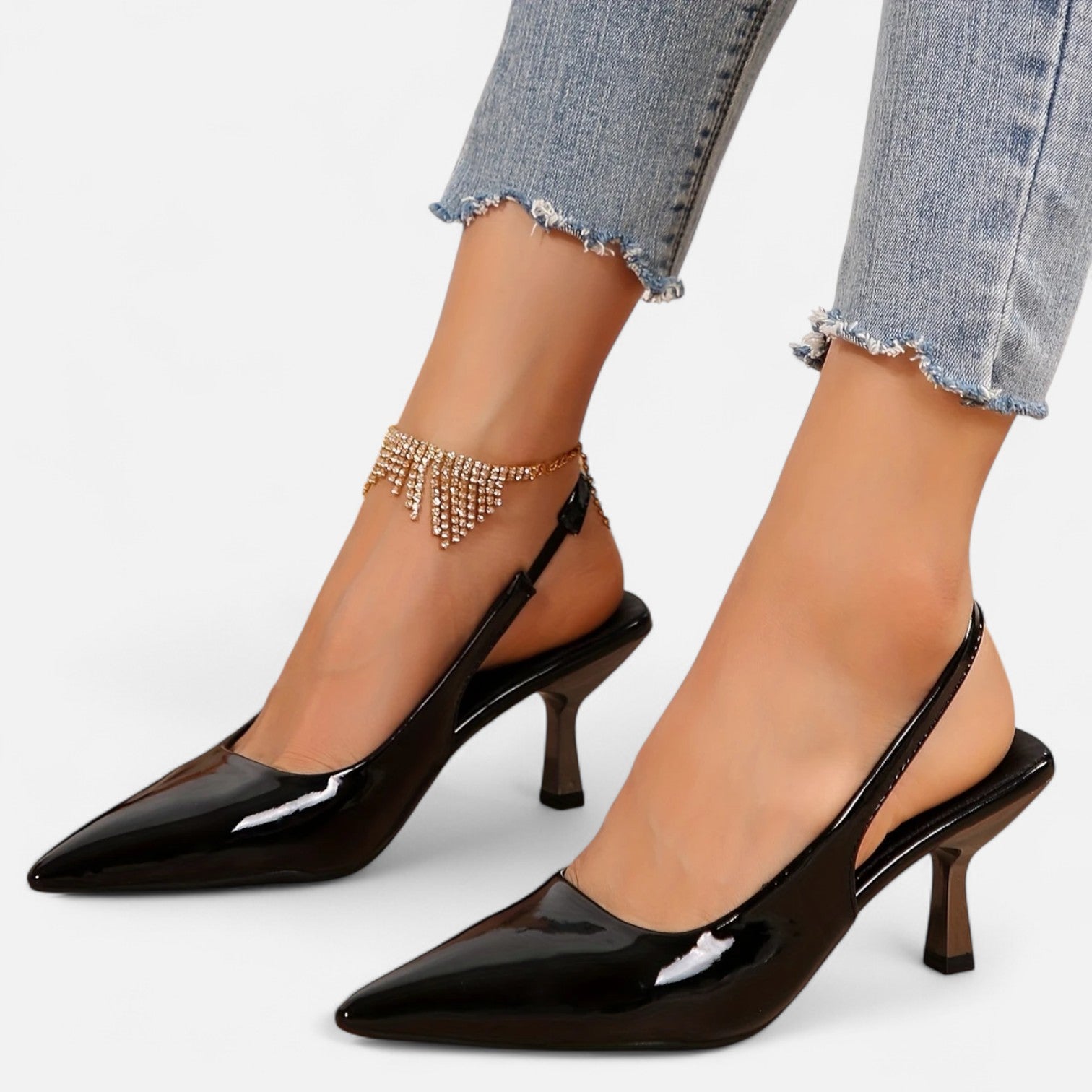 Dorevelle | Women’s Heeled Pumps – Riviera D’Orsay Style