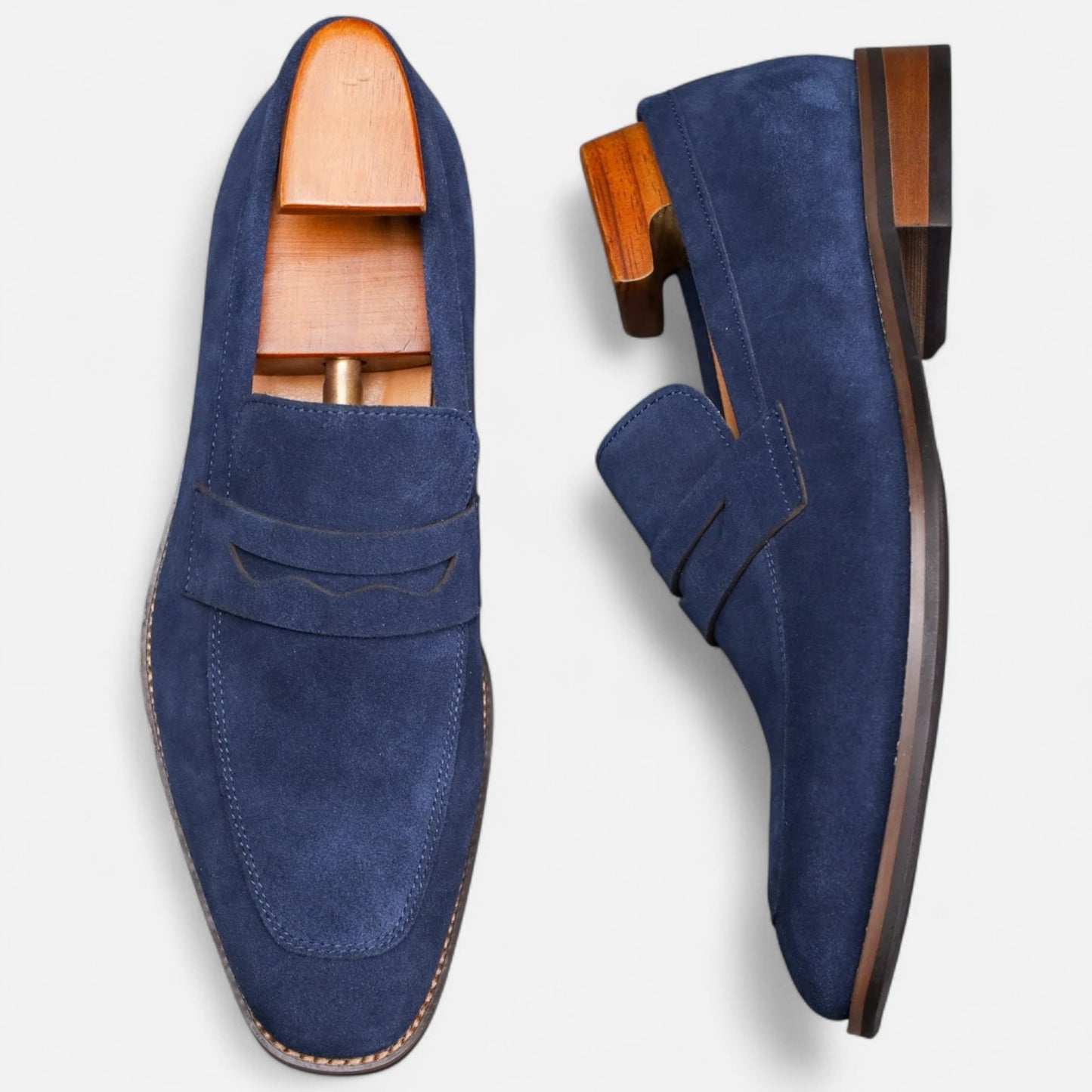 Dorevelle | Men’s Classic Comfort Penny Loafers