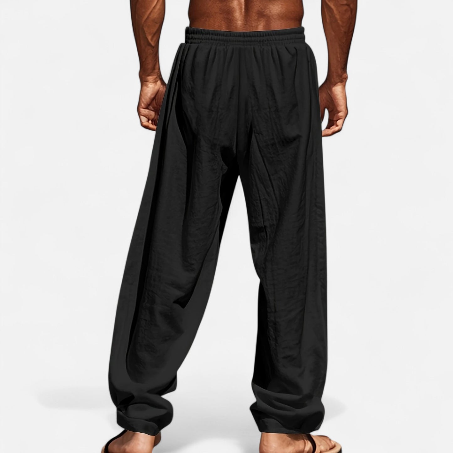 Dorevelle | Men’s Relaxed Linen Summer Pants – Riviera Ease