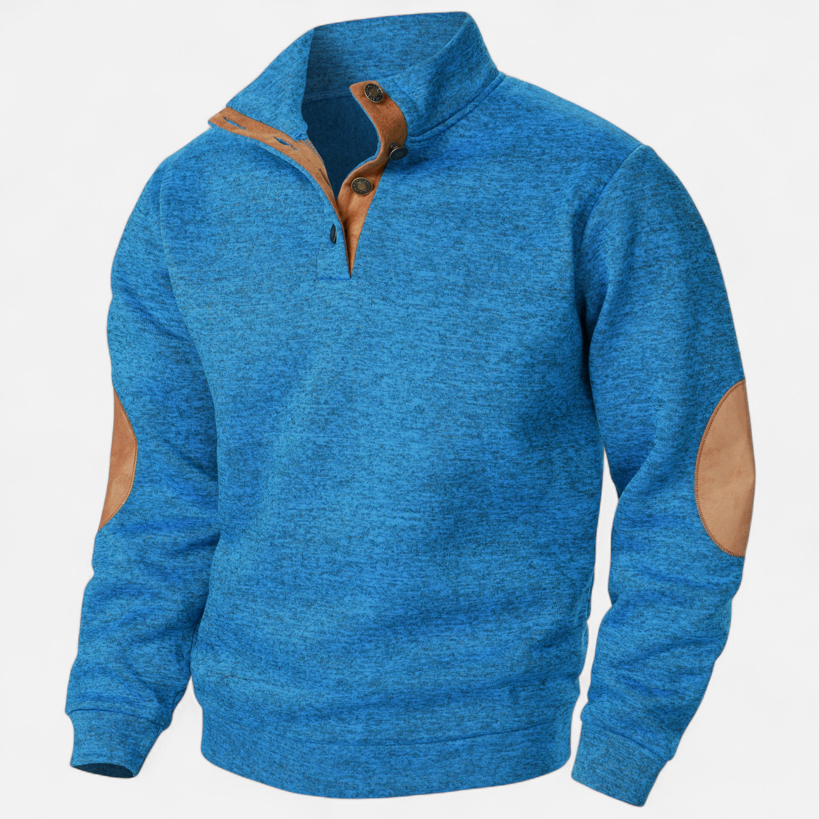 Dorevelle | Men’s Knitted Sweater – Stand Collar Heritage Style