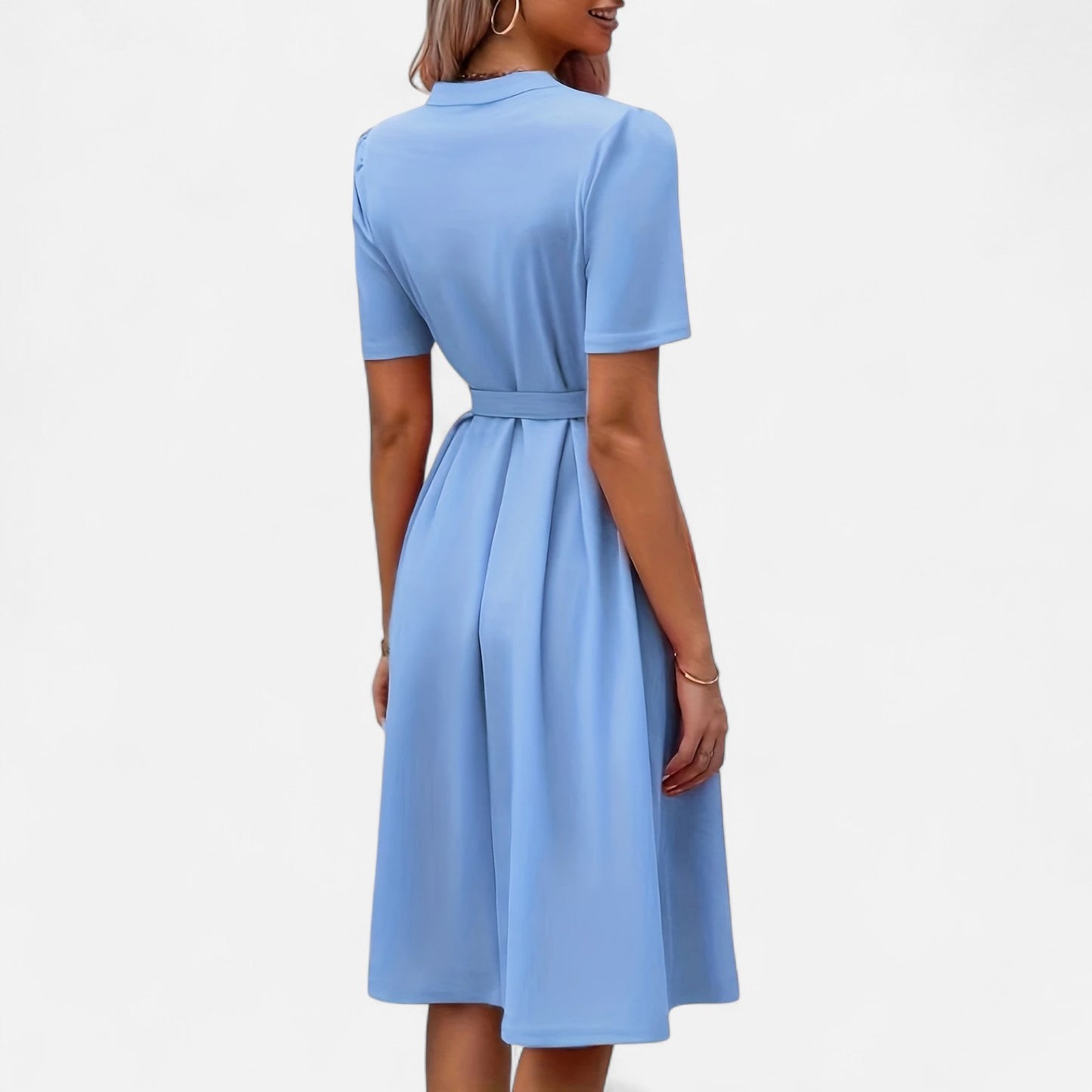 Dorevelle | Women’s V-Neck Dress – Countryside Midi Grace