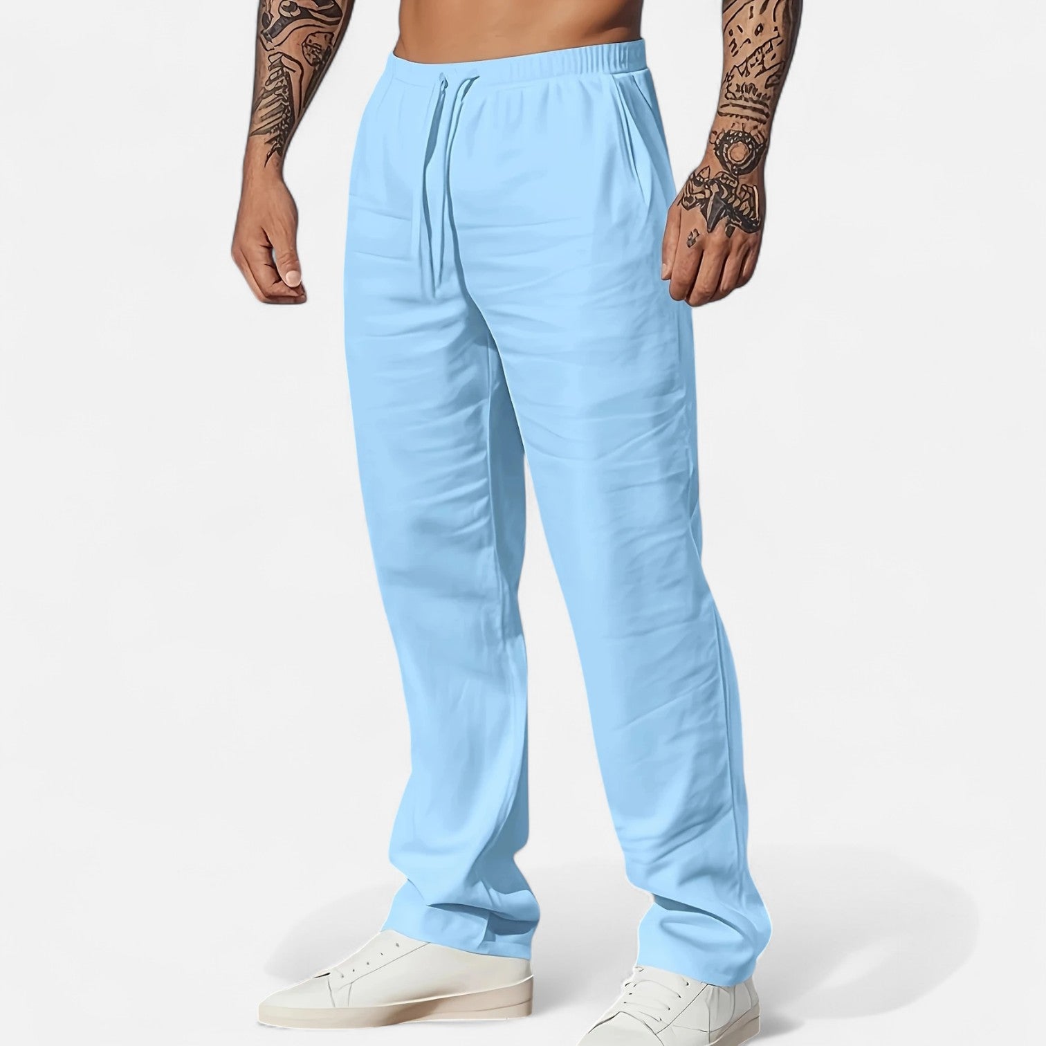 Dorevelle | Men’s Linen Trousers – Heritage Relaxed Cut