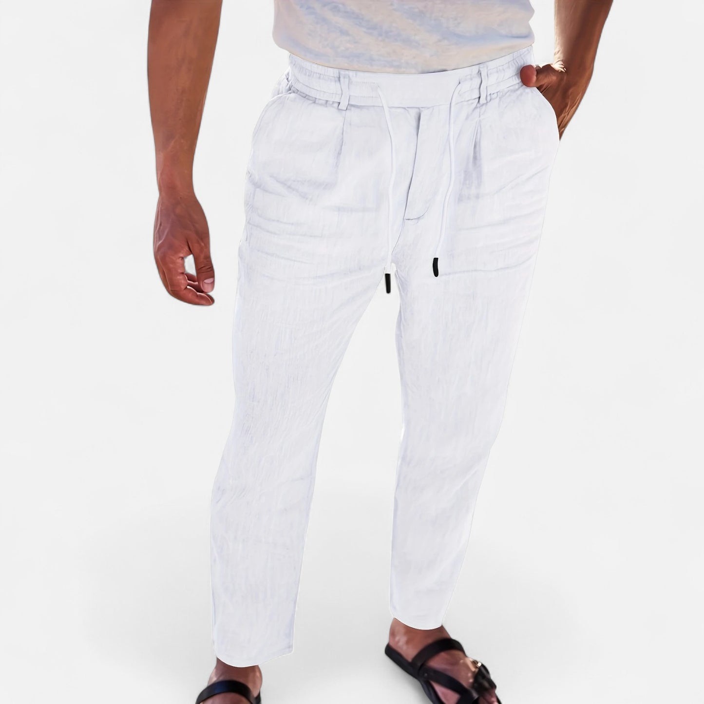 Dorevelle | Men’s Linen Trousers – Heritage Lightweight Fit