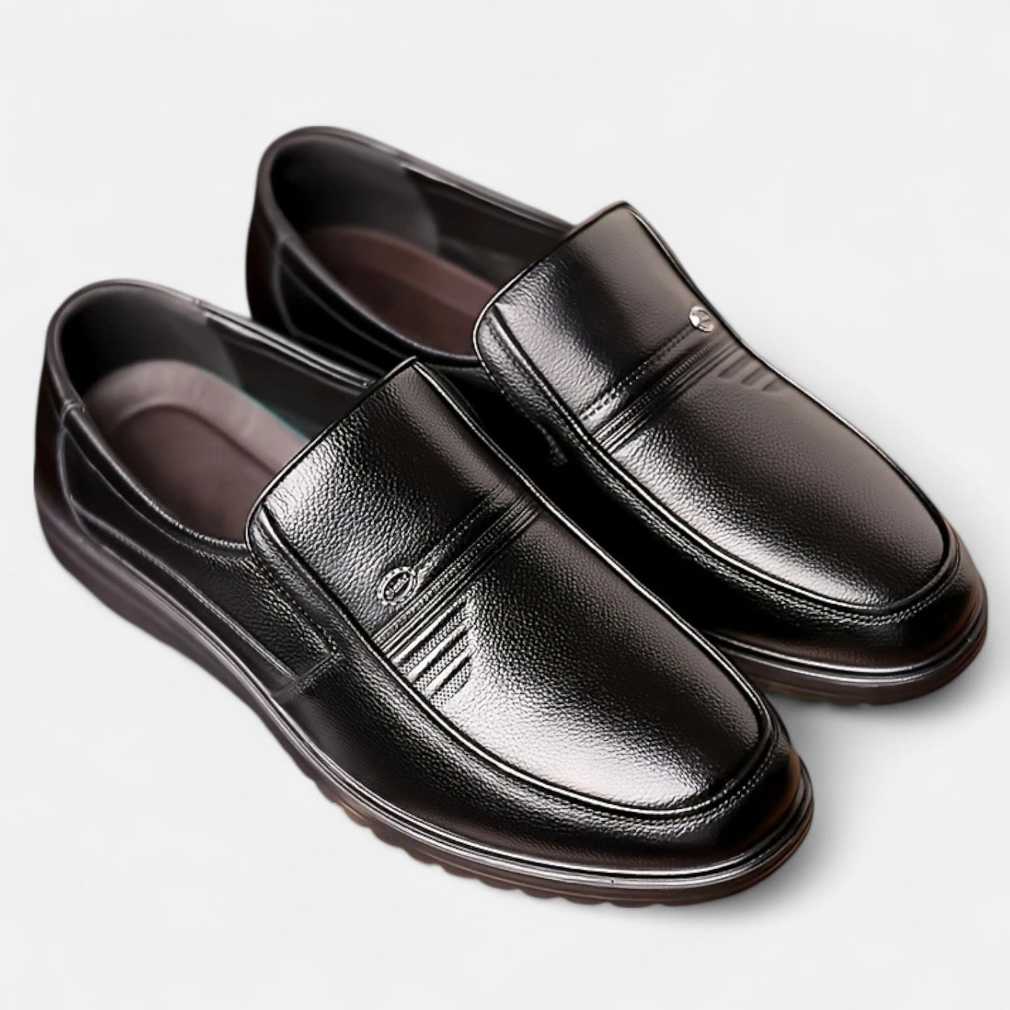 Dorevelle | Men’s Leather Loafers – Ivy Slip-On Elegance