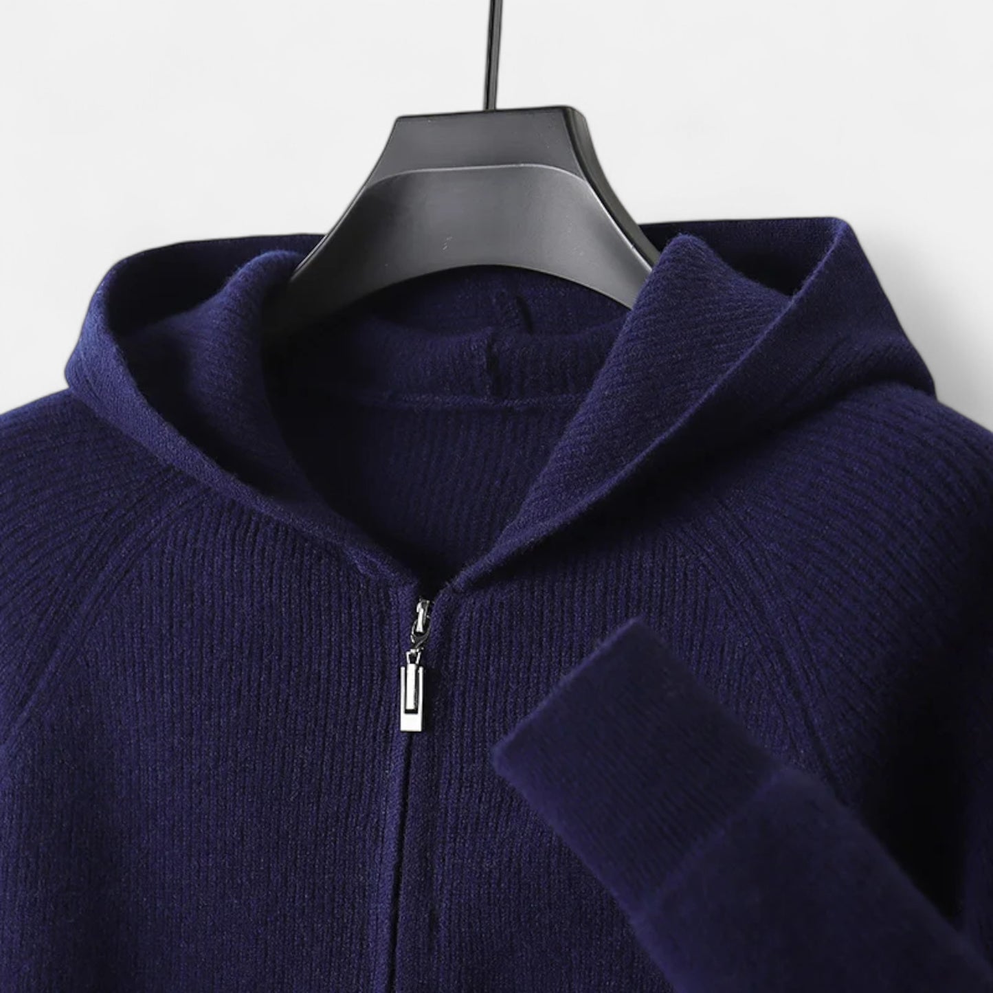 Dorevelle | Men’s Zipped Hoodie – Heritage Merino Knitwear