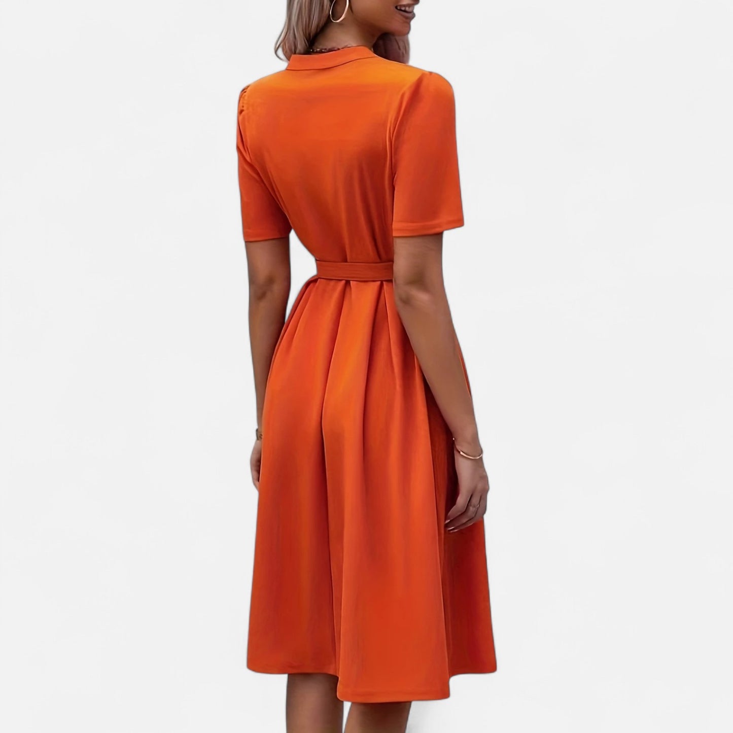 Dorevelle | Women’s V-Neck Dress – Countryside Midi Grace